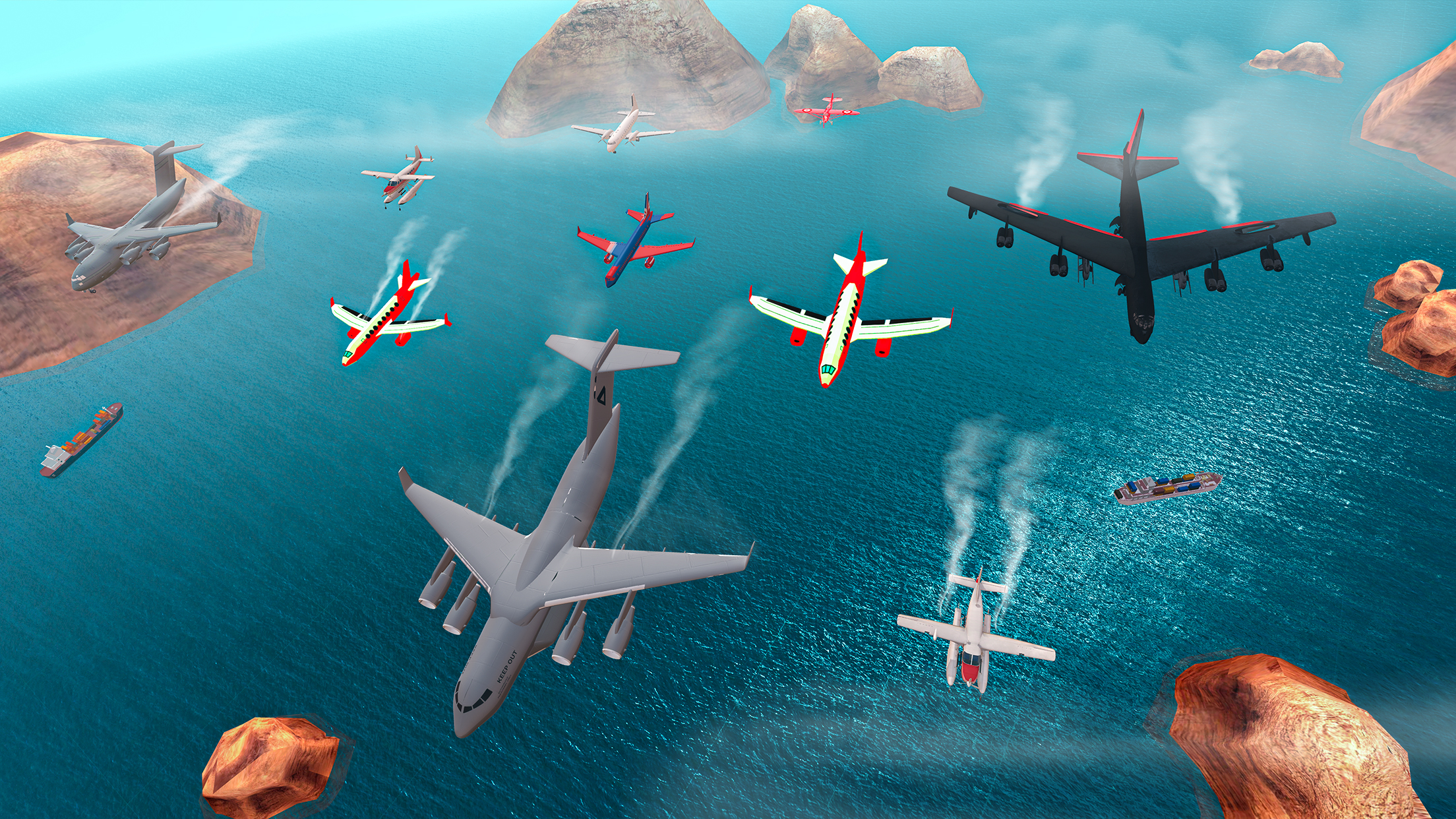 اسکرین شات 5 بازی Plane Crash Landing Simulator