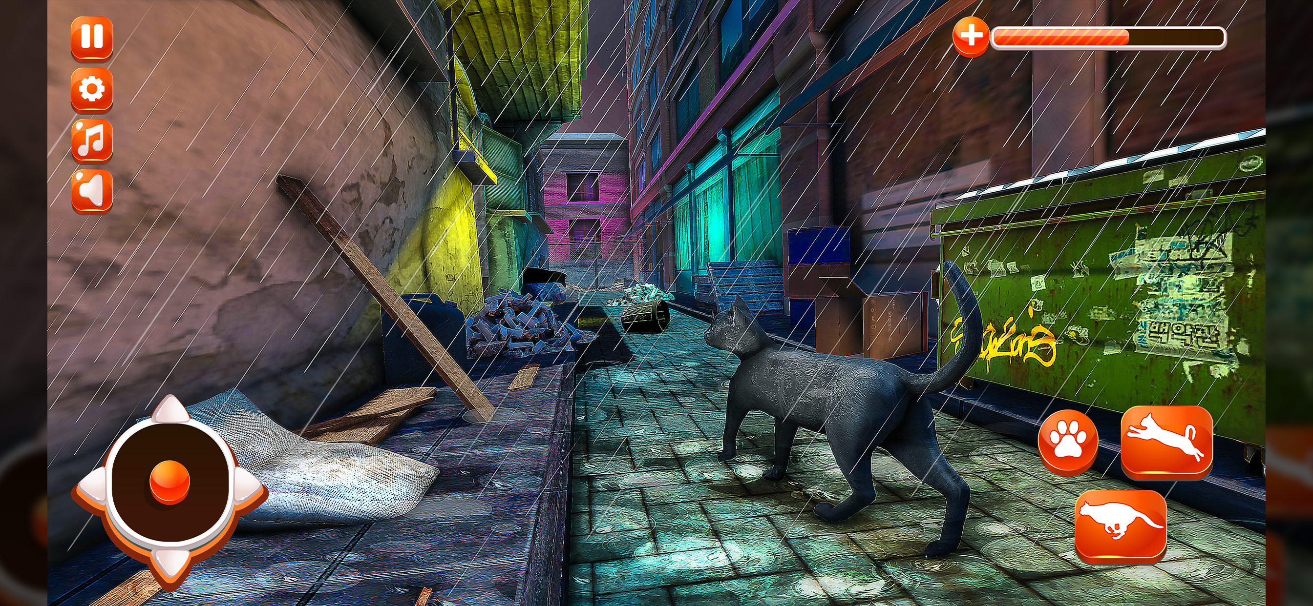اسکرین شات 1 بازی Stray Cat Game City Simulator