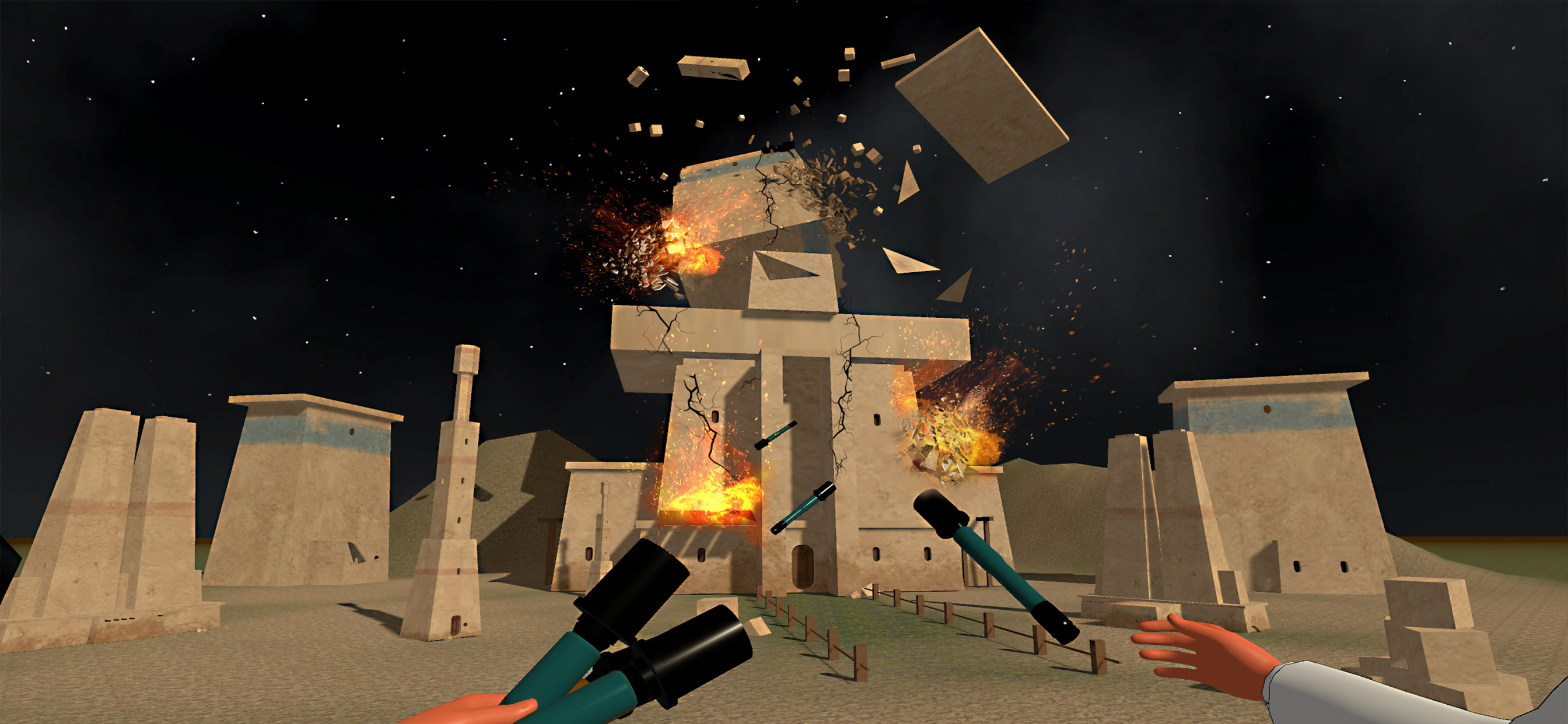 اسکرین شات 2 بازی Building Destruction Simulator