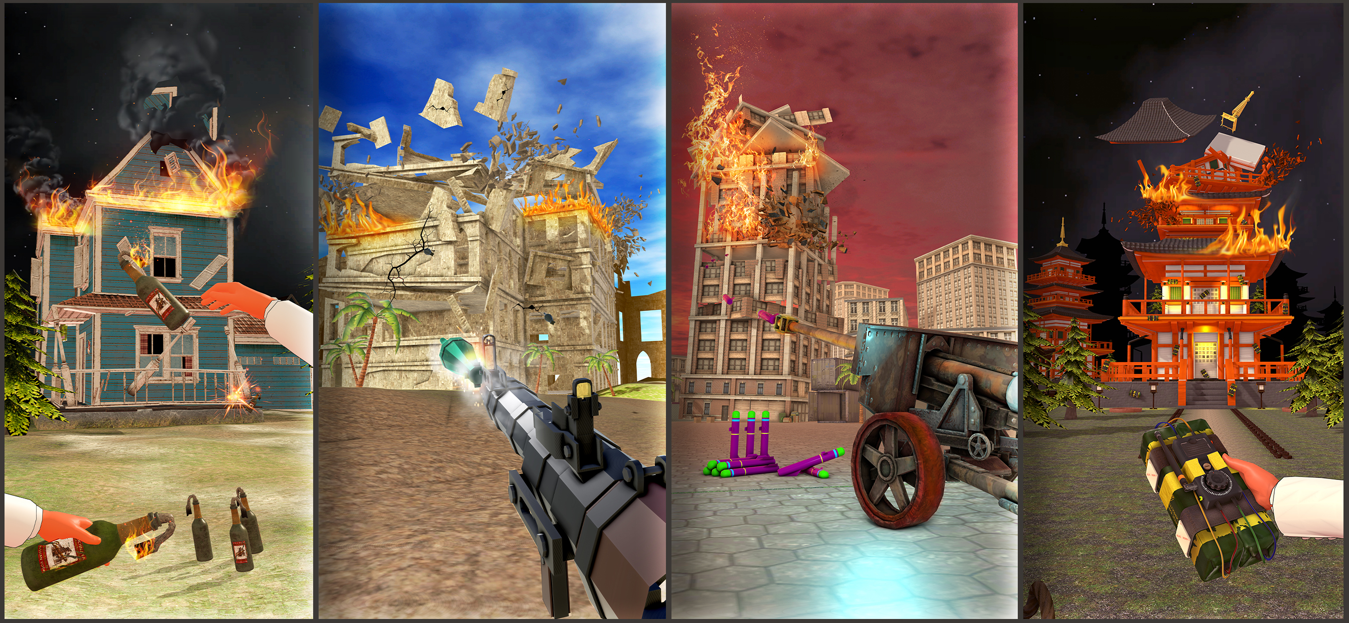 اسکرین شات 1 بازی Building Destruction Simulator