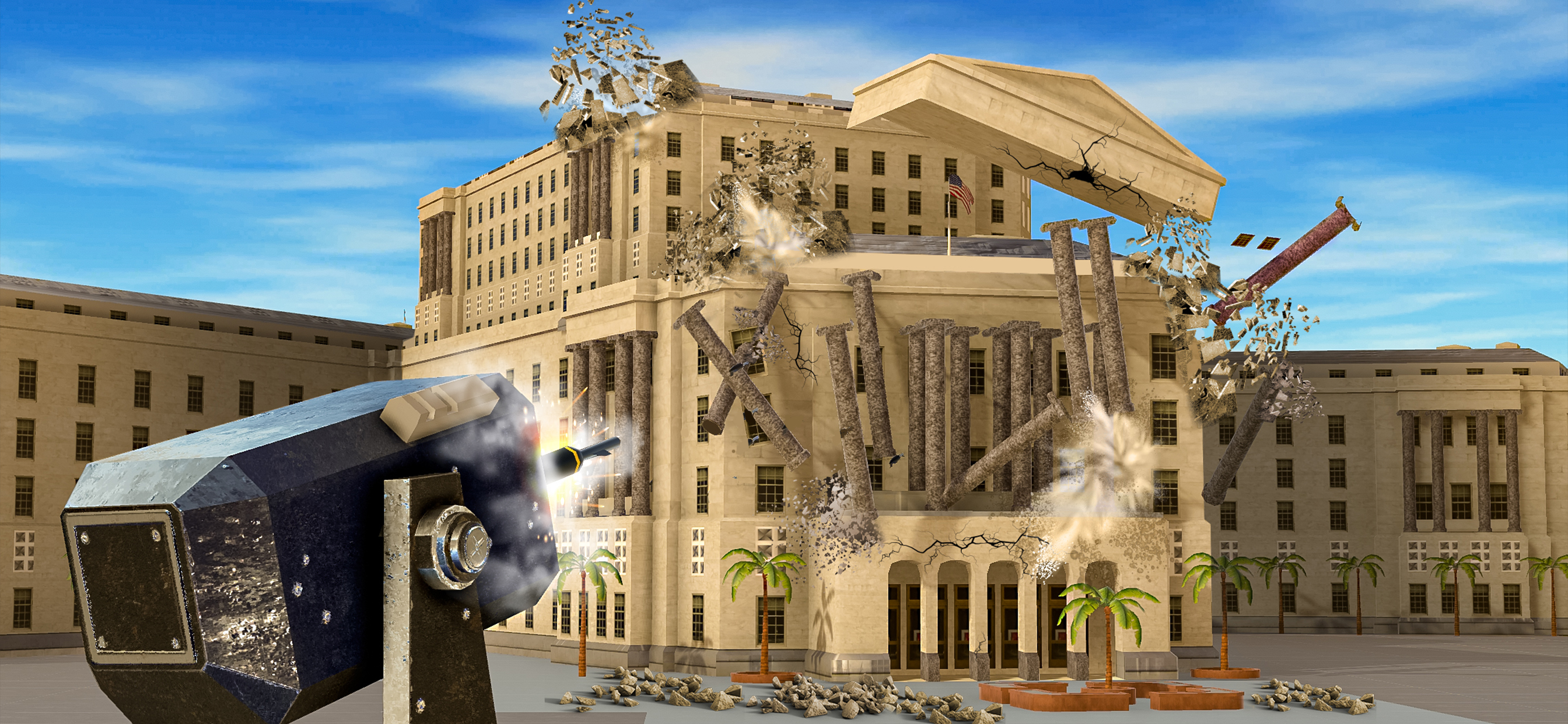 اسکرین شات 3 بازی Building Destruction Simulator