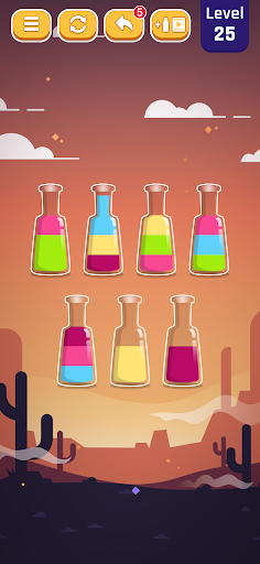 اسکرین شات 4 بازی Perfect Pouring - Color Sorting Puzzle Game