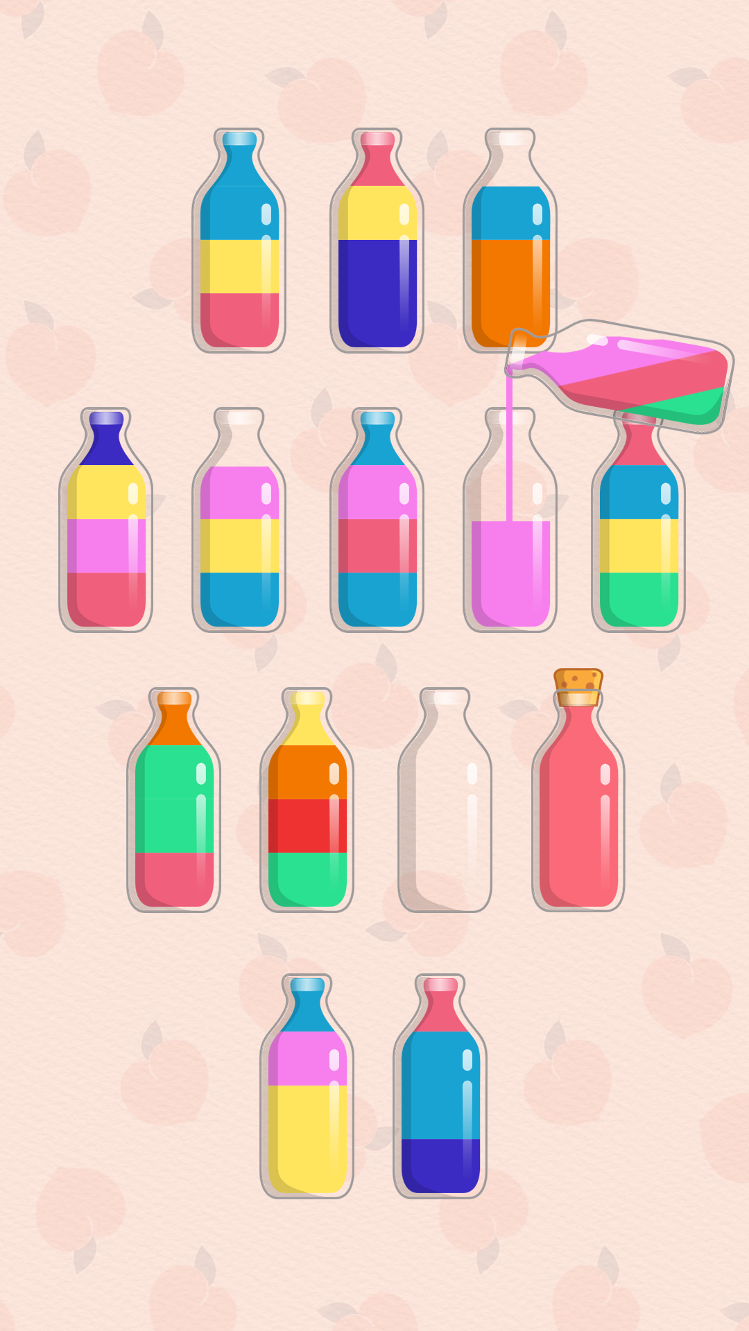 اسکرین شات 1 بازی SortPuz - Water Sort Color