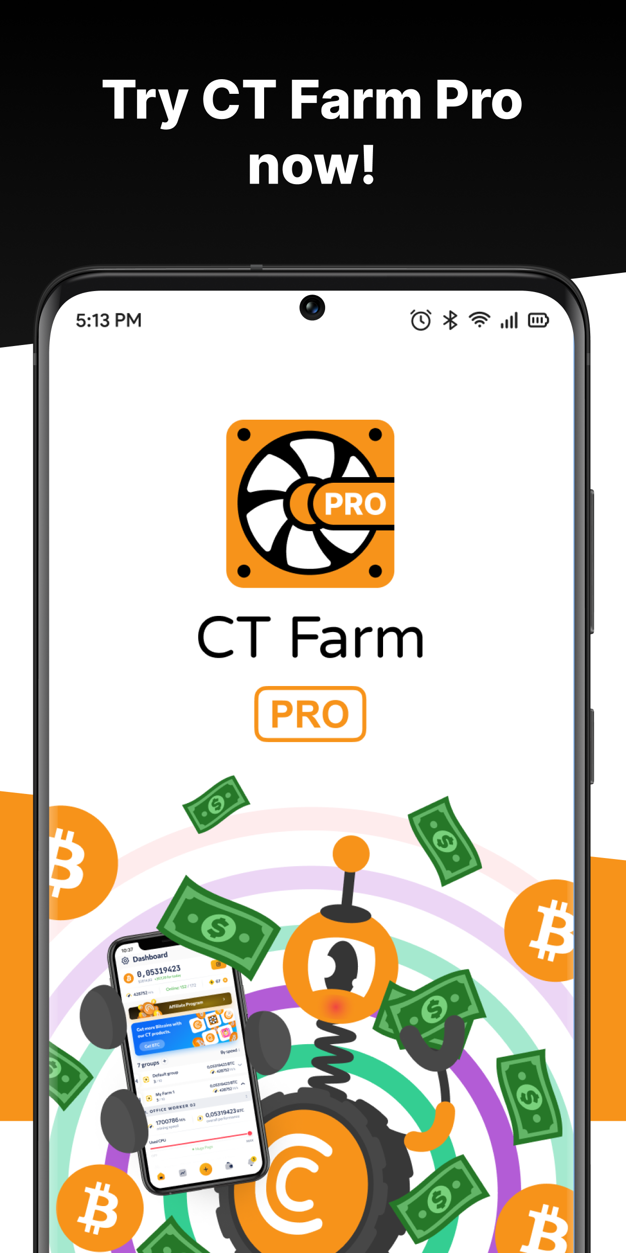 اسکرین شات 8 برنامه CryptoTab Farm PRO