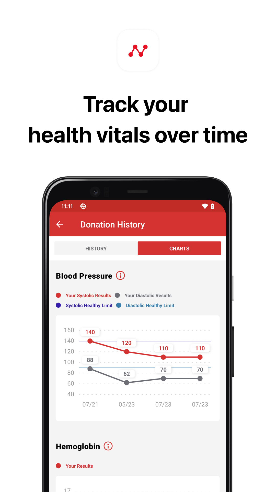 اسکرین شات 7 برنامه Blood Donor