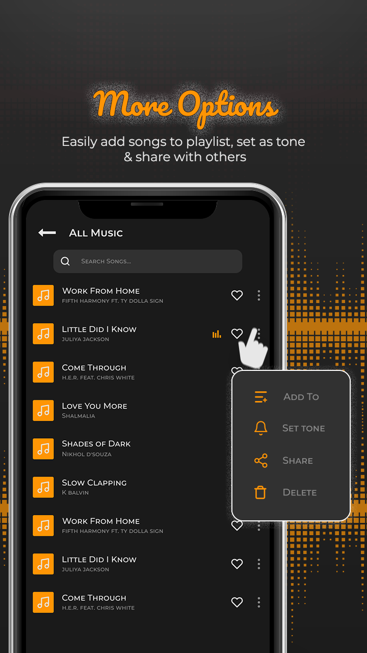 اسکرین شات 6 برنامه Split Music Player: Dual Audio