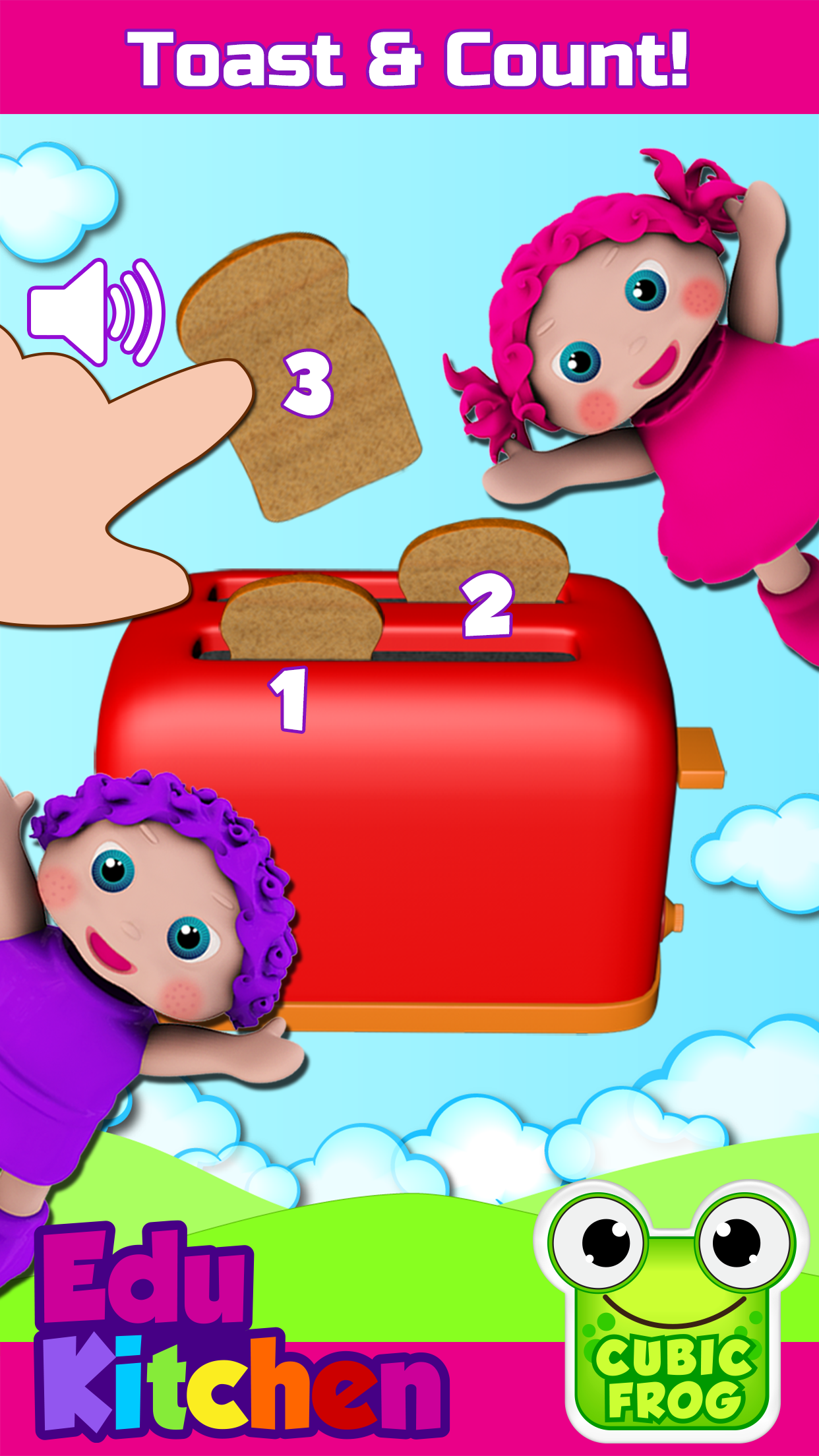 اسکرین شات 3 بازی Toddler games - EduKitchen