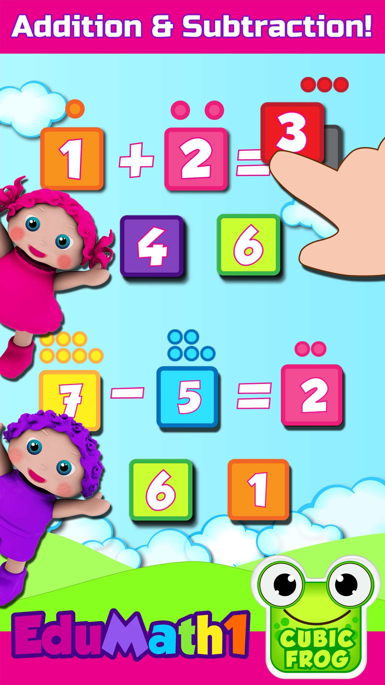 اسکرین شات 3 بازی Kids Math Games - EduMath1