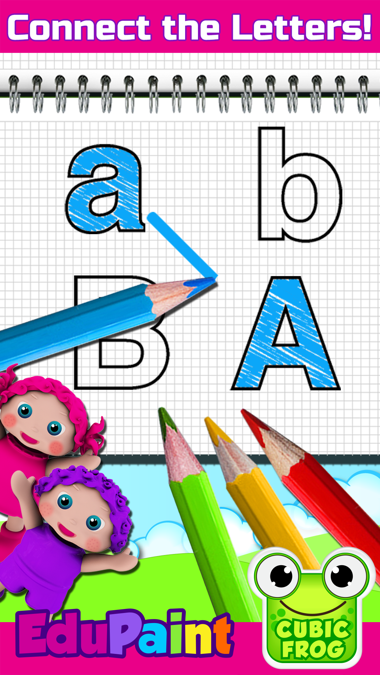اسکرین شات 2 بازی Kids Coloring Games - EduPaint