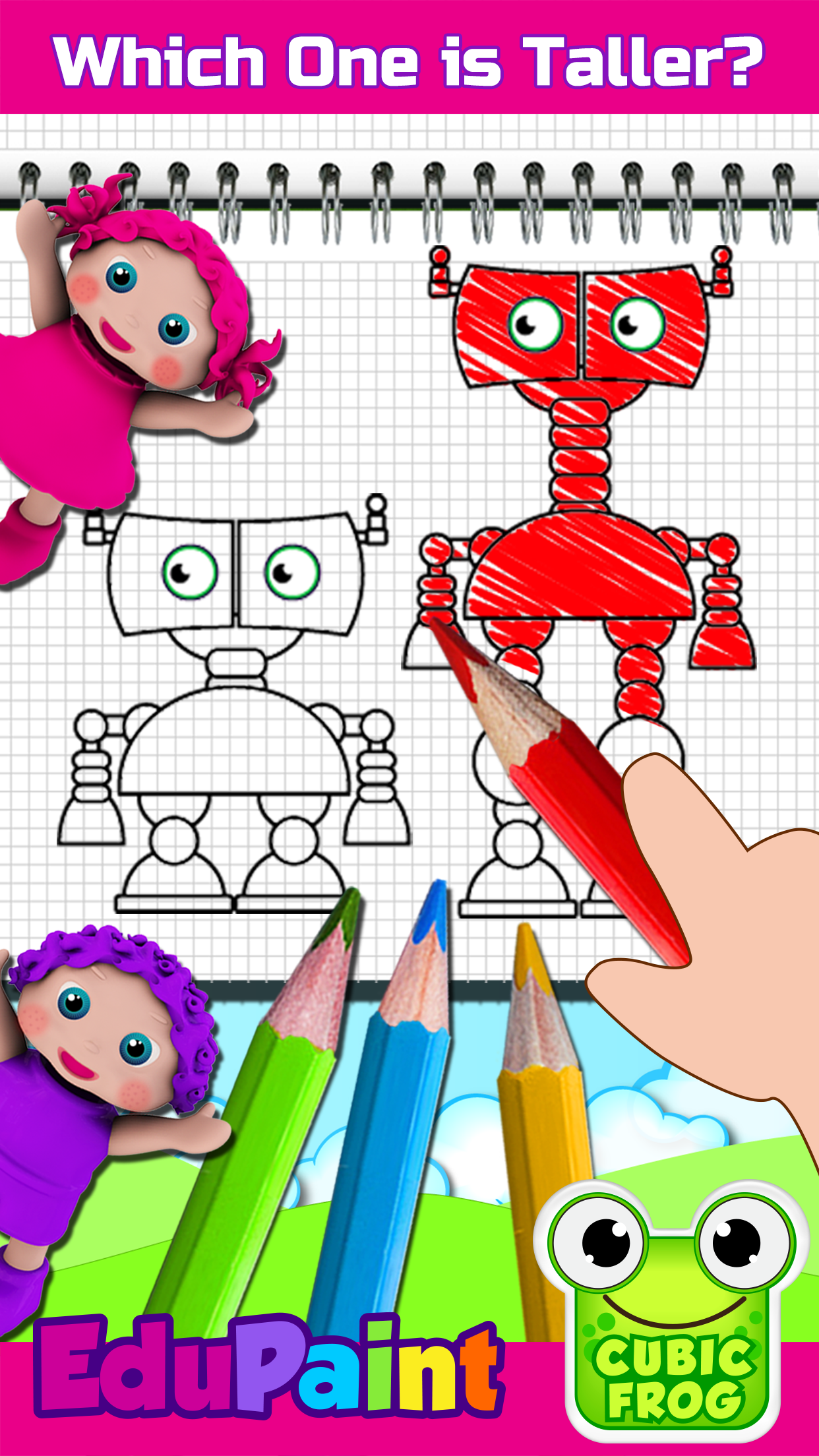 اسکرین شات 4 بازی Kids Coloring Games - EduPaint