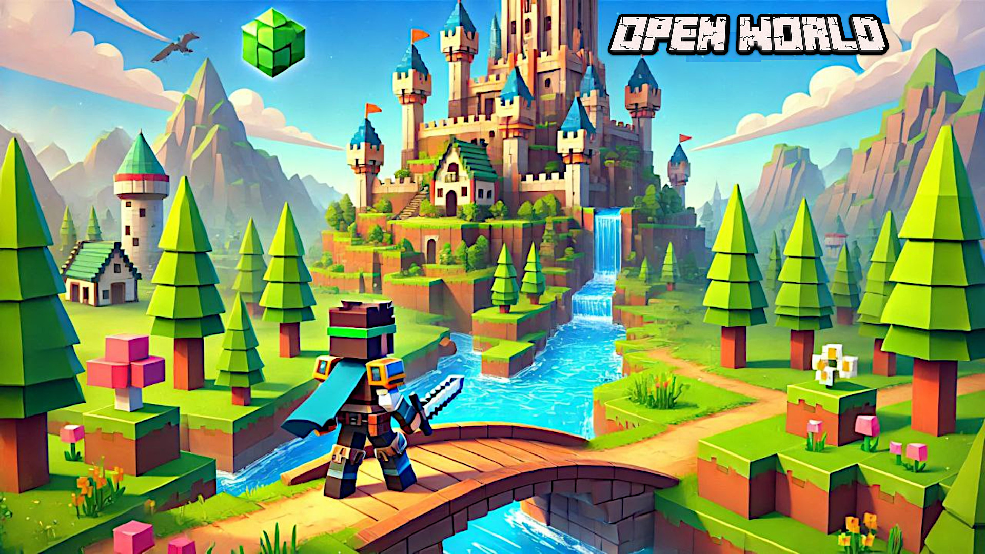 اسکرین شات 1 بازی Cubic Man: Creative Sandbox