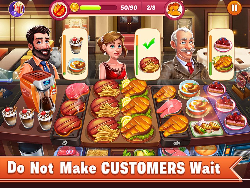اسکرین شات 2 بازی Cooking Chef Restaurant Games