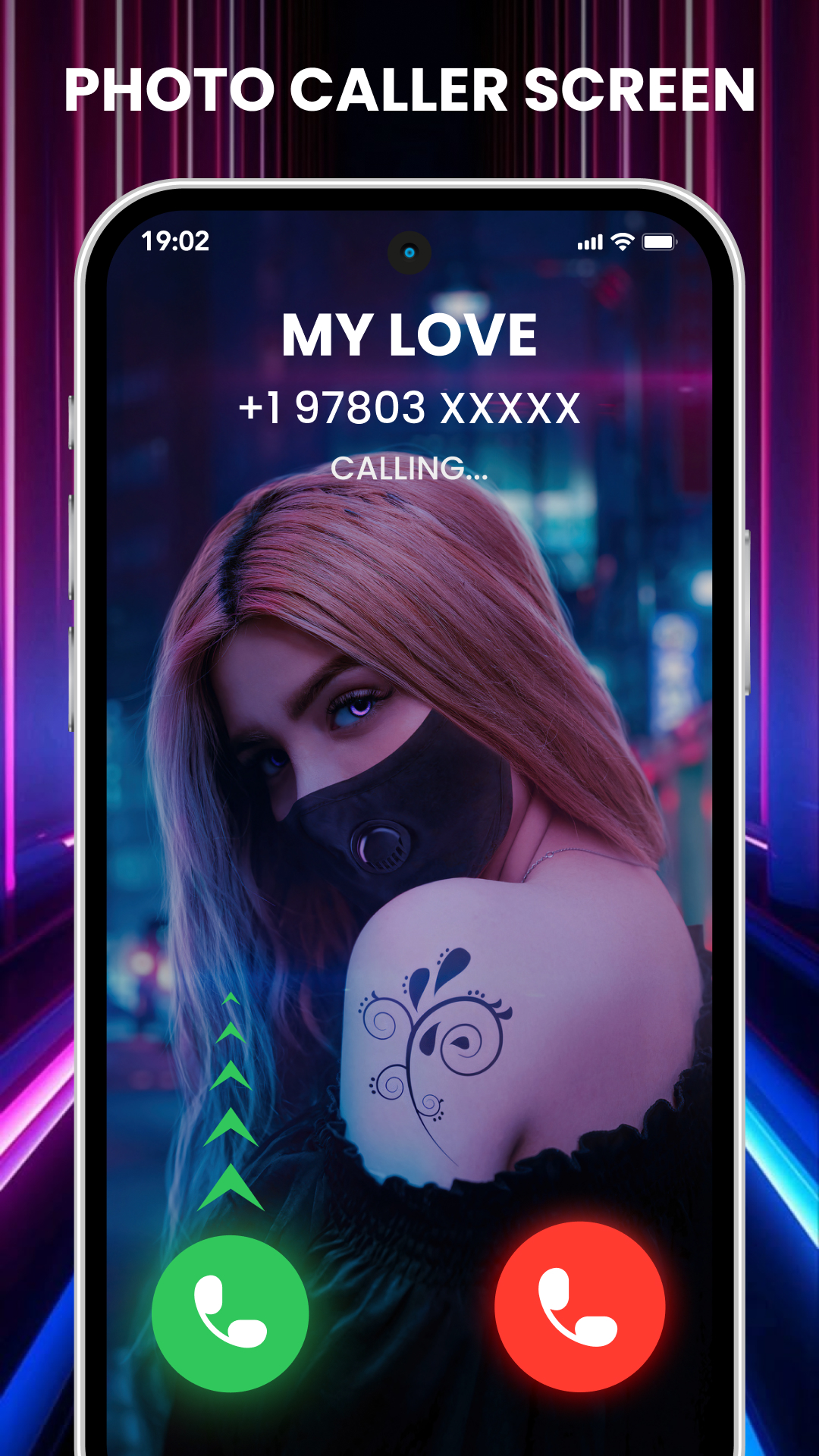 اسکرین شات 4 برنامه Photo Caller Screen Dialer
