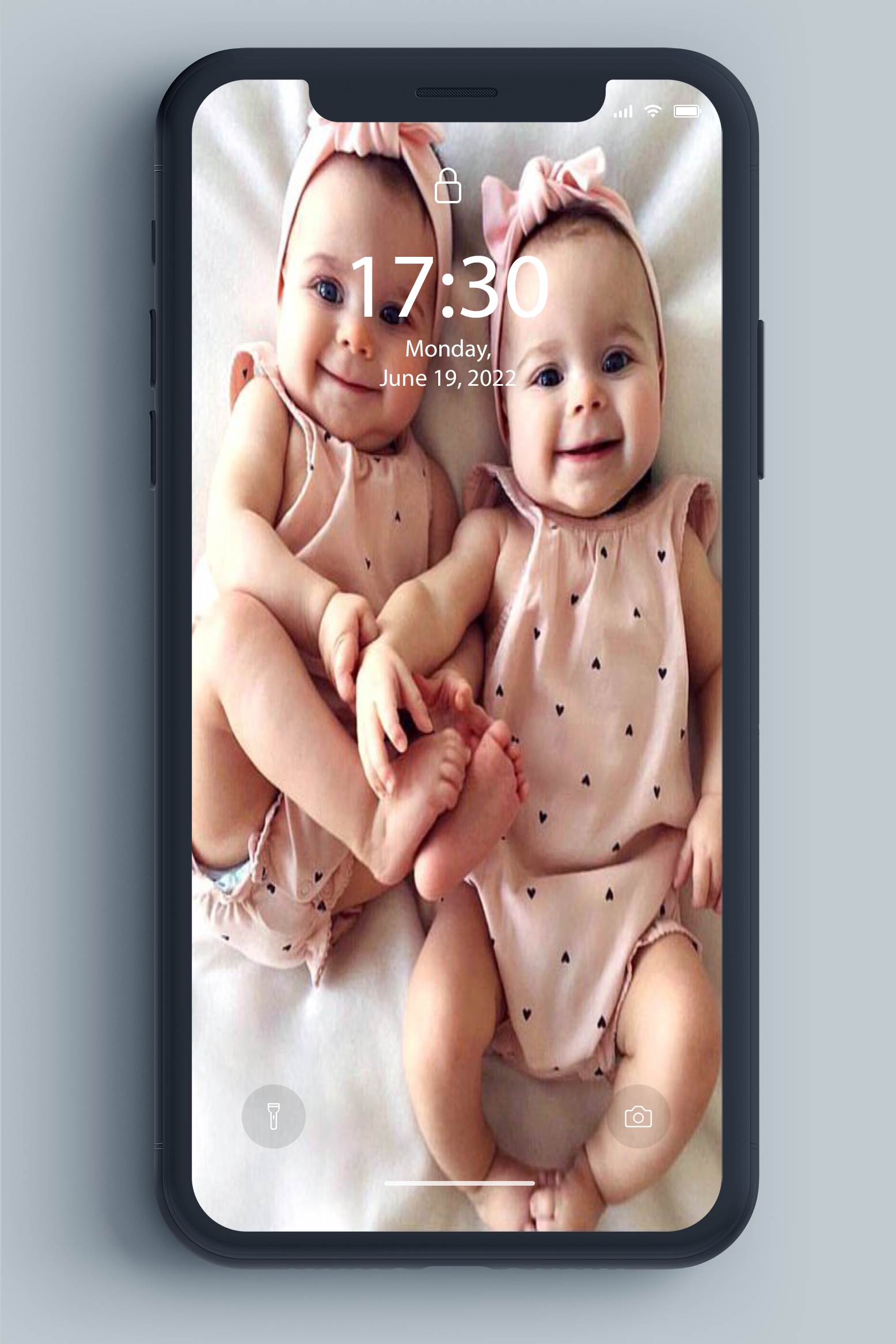 اسکرین شات 8 برنامه Cute Baby Wallpaper
