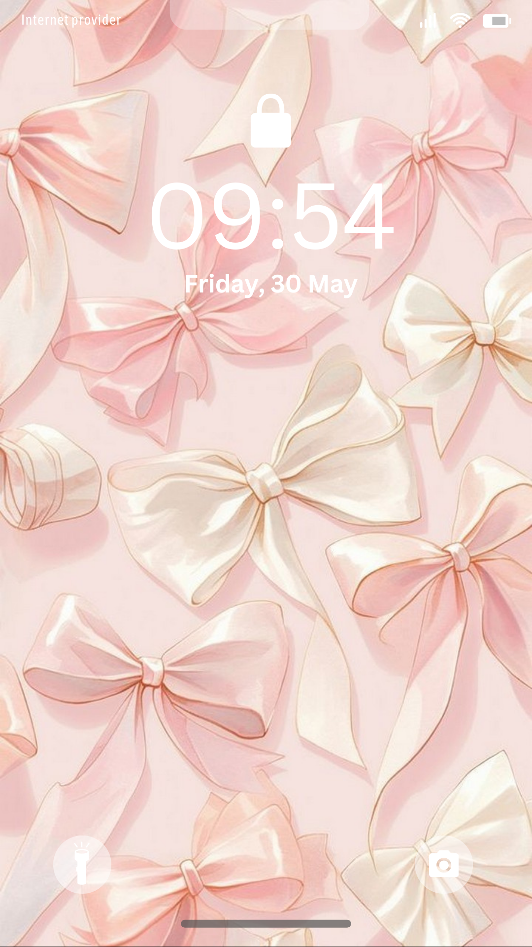 اسکرین شات 7 برنامه Bow Wallpaper Cute Backgrounds