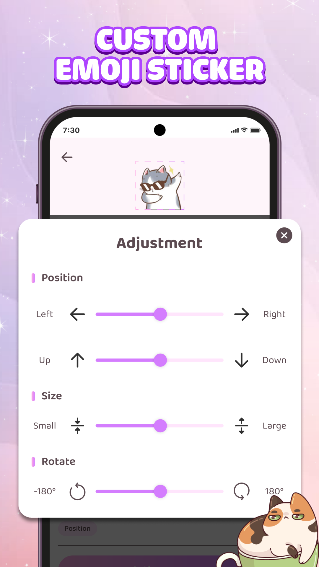 اسکرین شات 4 برنامه Emoji Battery Icon Customize