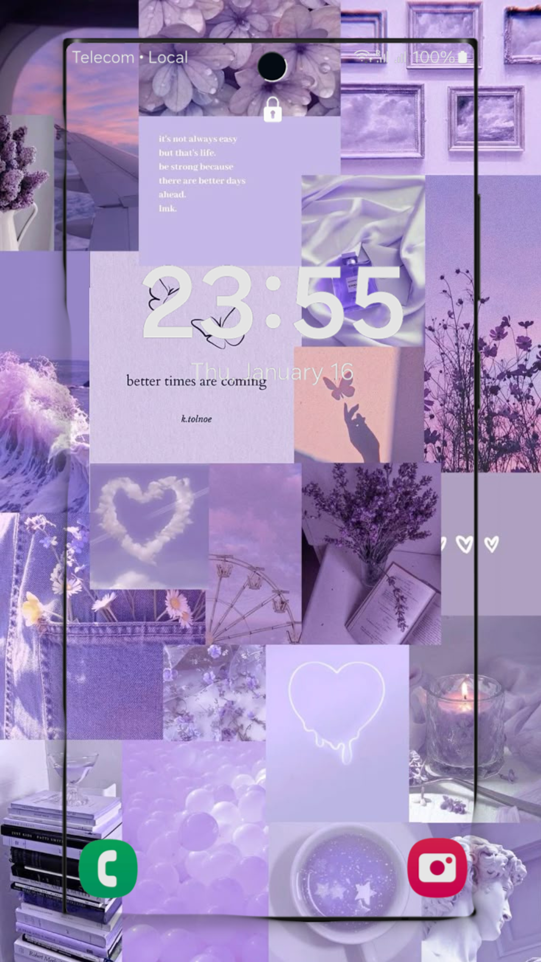 اسکرین شات 3 برنامه Cute Wallpapers