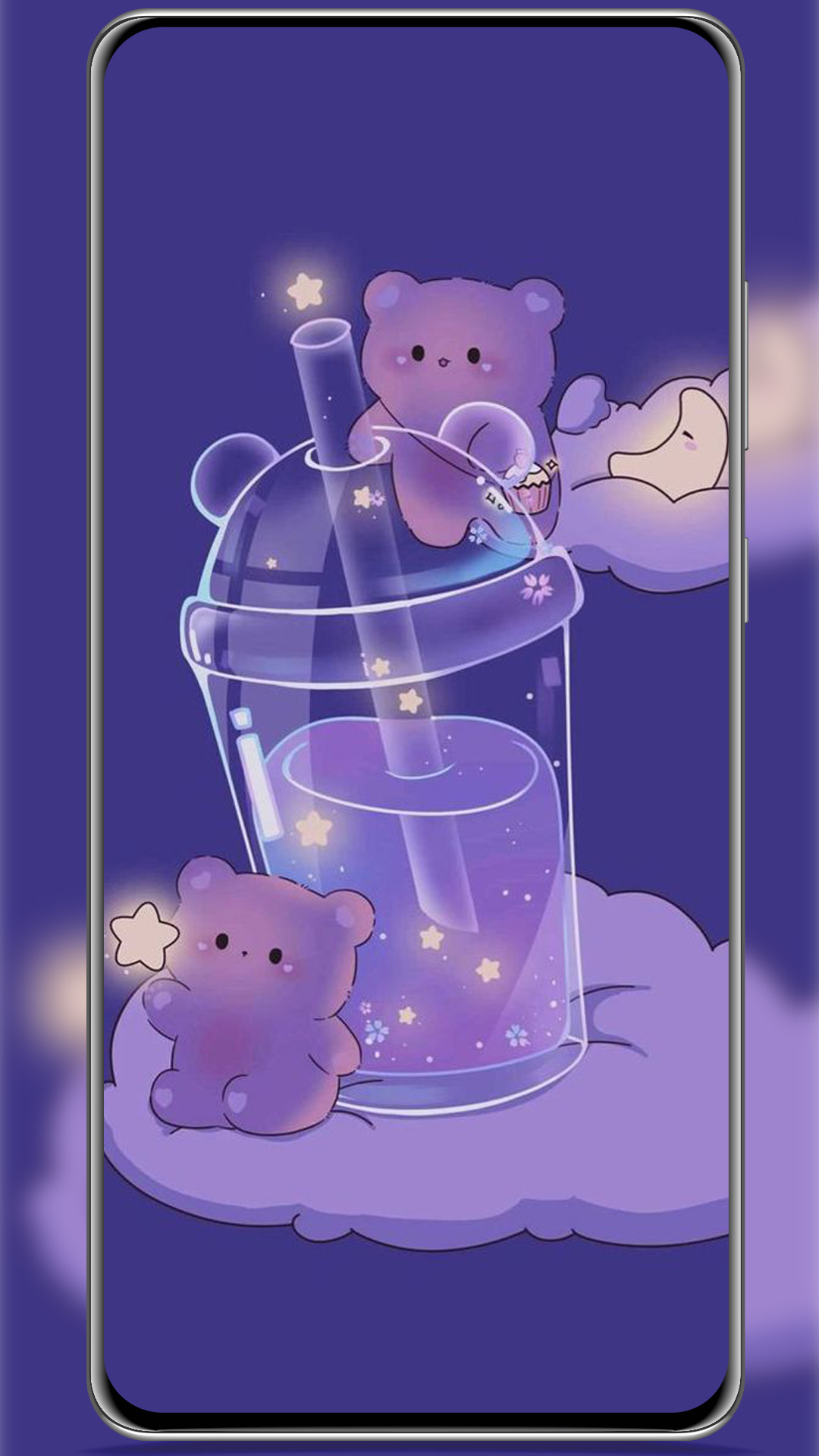 اسکرین شات 2 برنامه Cute Kawaii Wallpaper