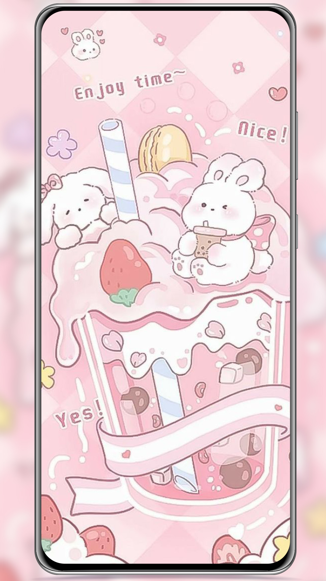 اسکرین شات 8 برنامه Cute Kawaii Wallpaper