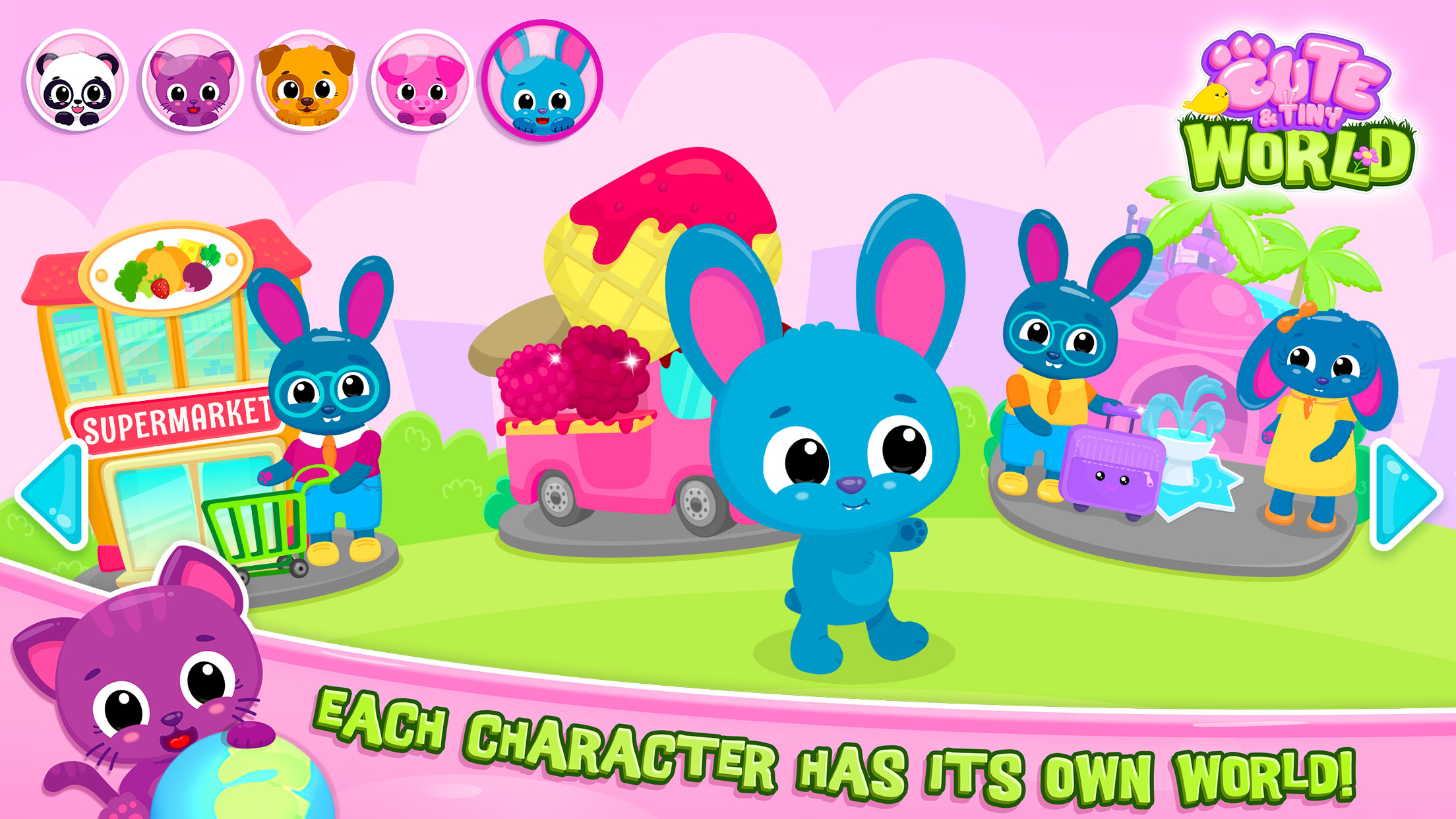 اسکرین شات 1 بازی Cute & Tiny World