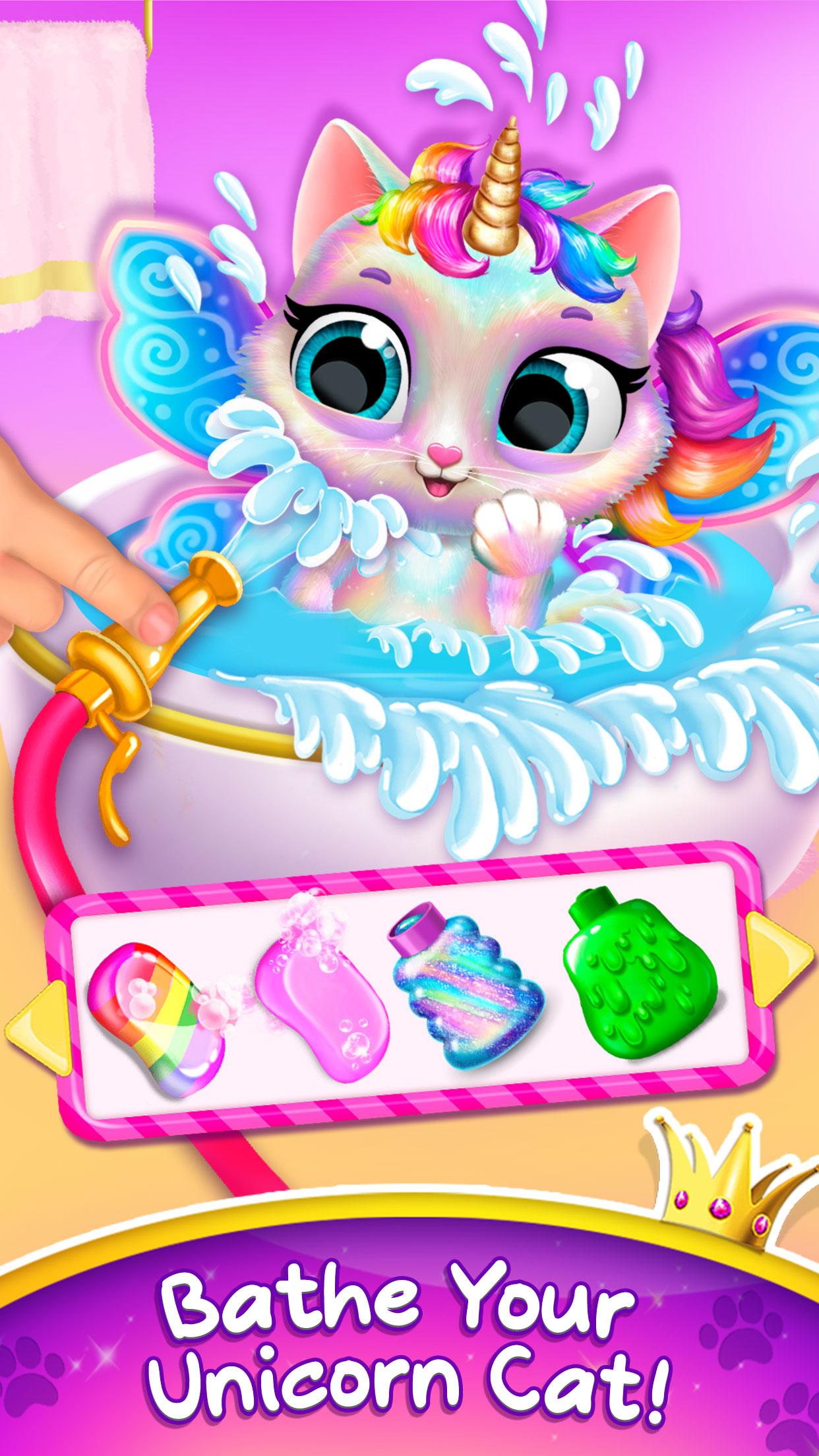 اسکرین شات 6 بازی Twinkle - Unicorn Cat Princess