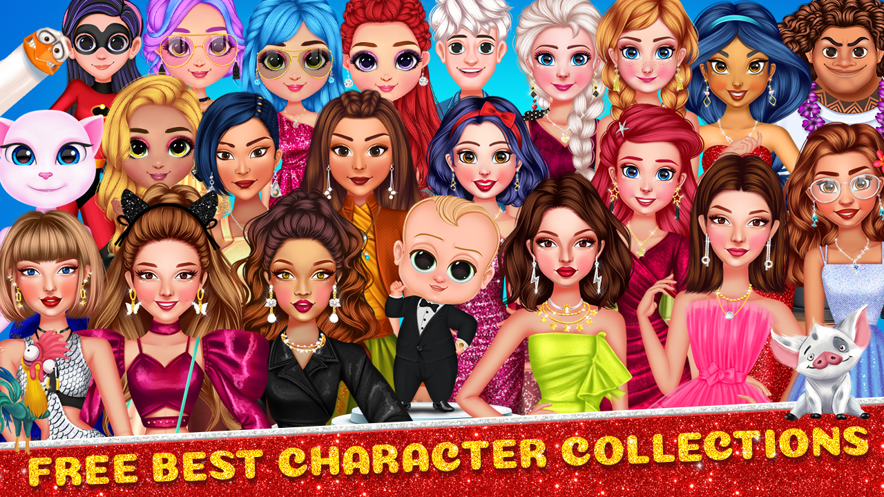 اسکرین شات 8 بازی Cute Dressup: Games for Girls