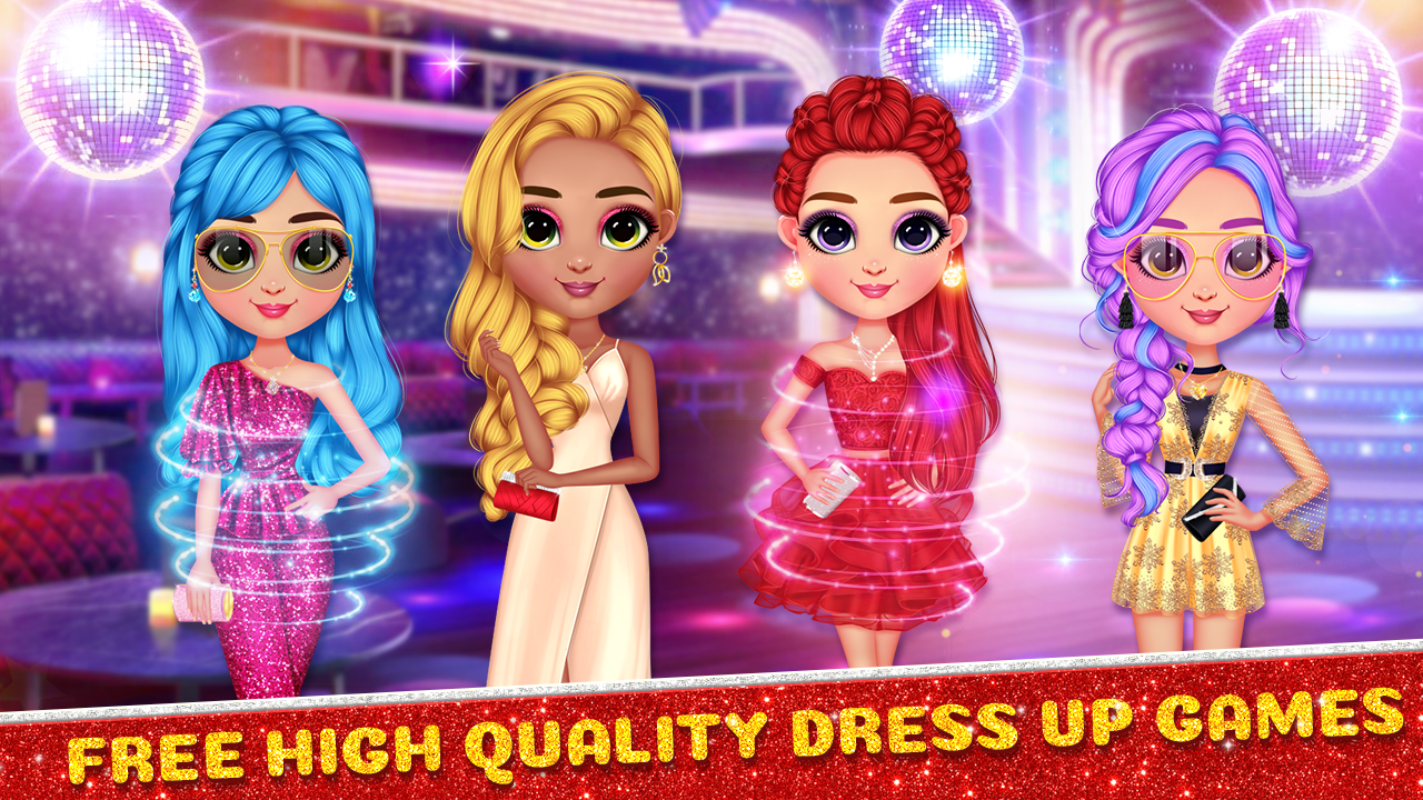 اسکرین شات 3 بازی Cute Dressup: Games for Girls