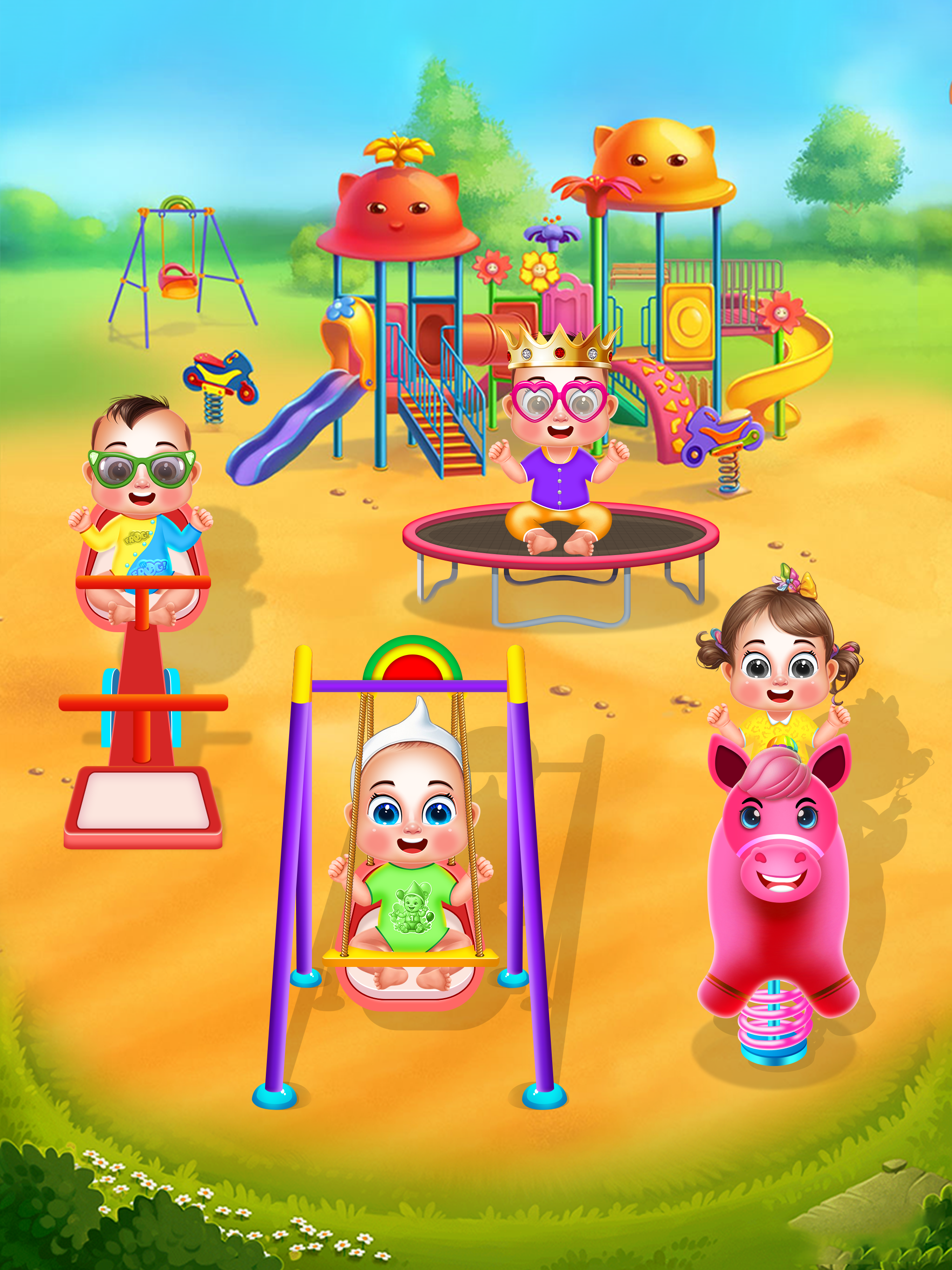 اسکرین شات 6 بازی Cute Baby Sitter Daycare