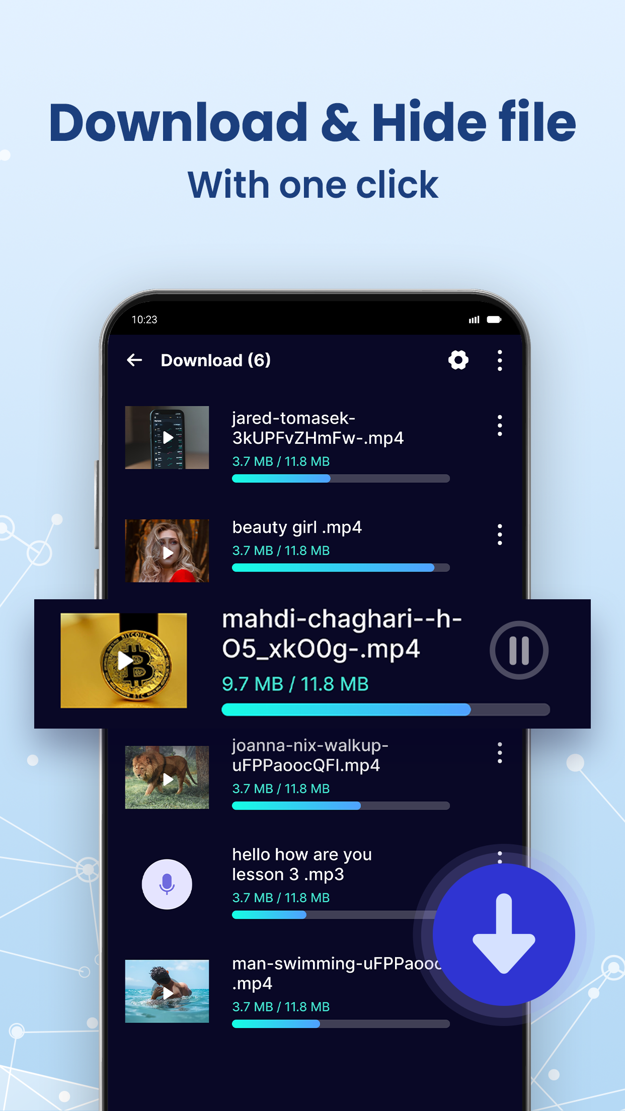 اسکرین شات 5 برنامه Calculator Lock | Photo Vault