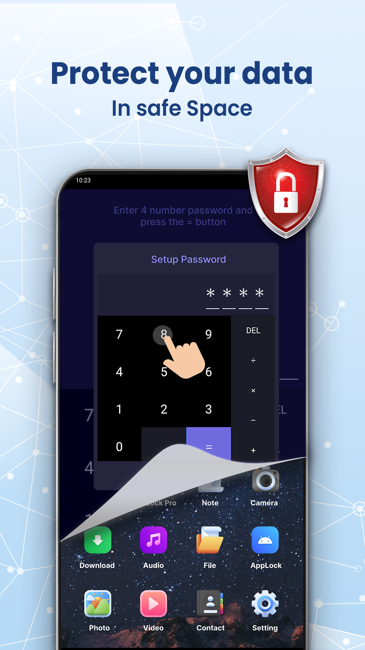 اسکرین شات 2 برنامه Calculator Lock | Photo Vault