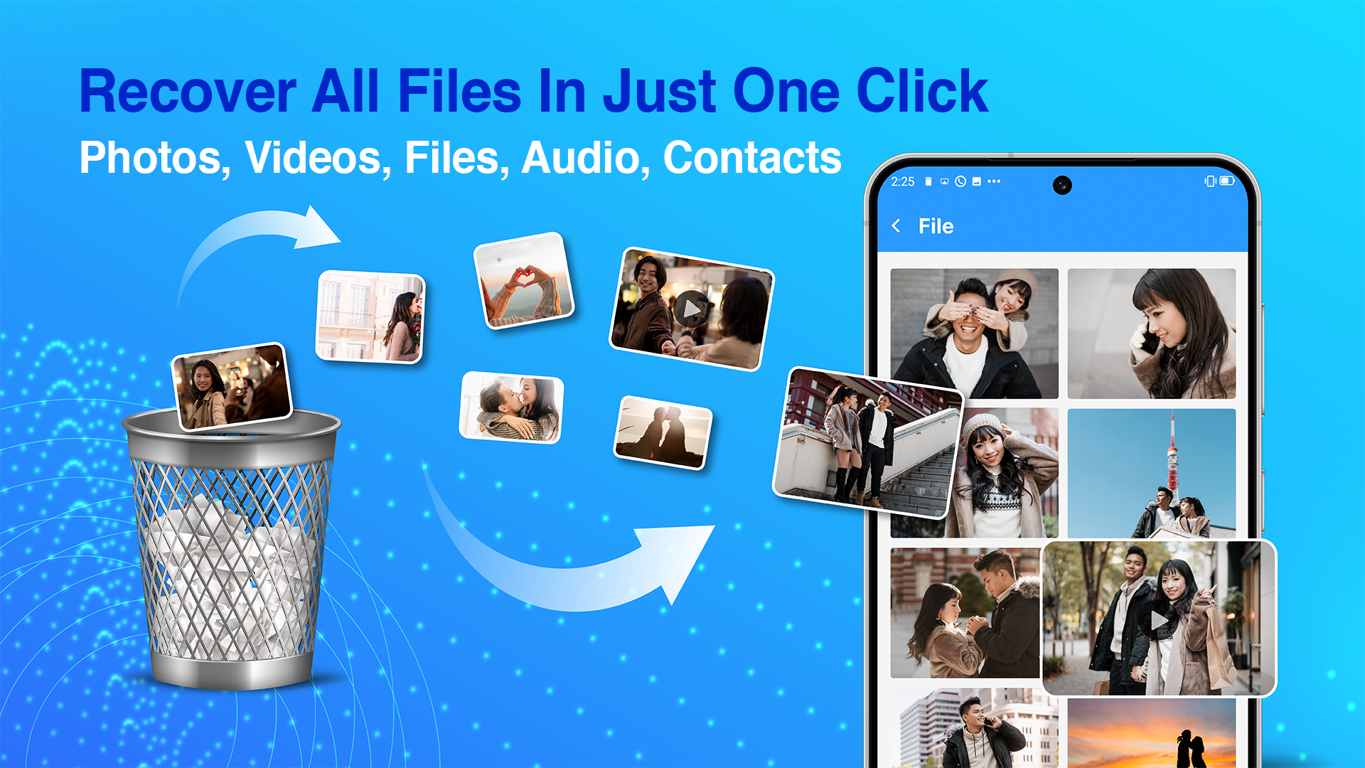 اسکرین شات 1 برنامه Deleted Photo Recovery