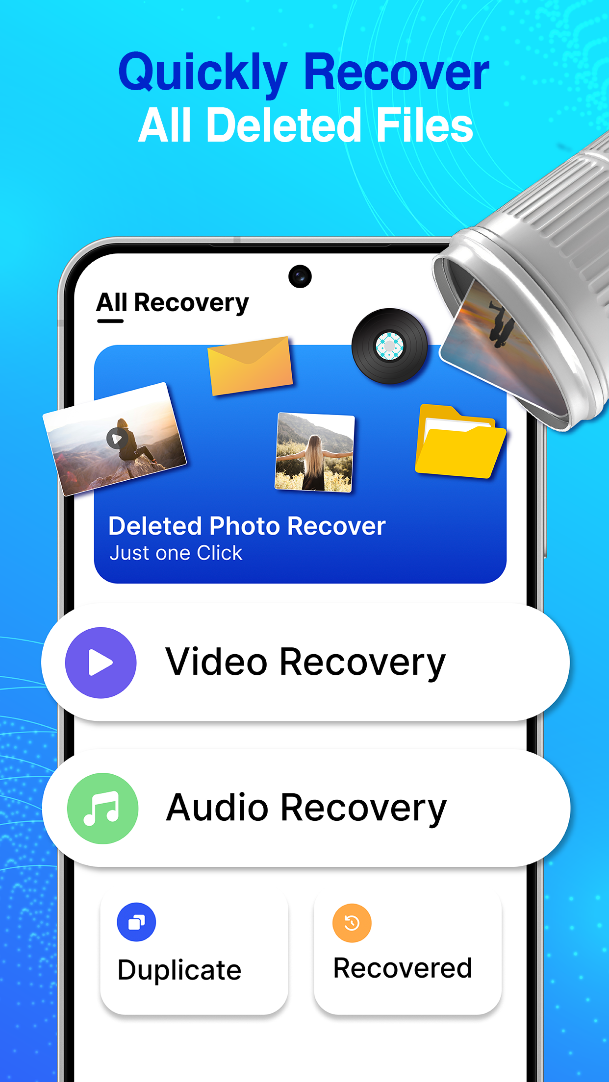 اسکرین شات 2 برنامه Deleted Photo Recovery