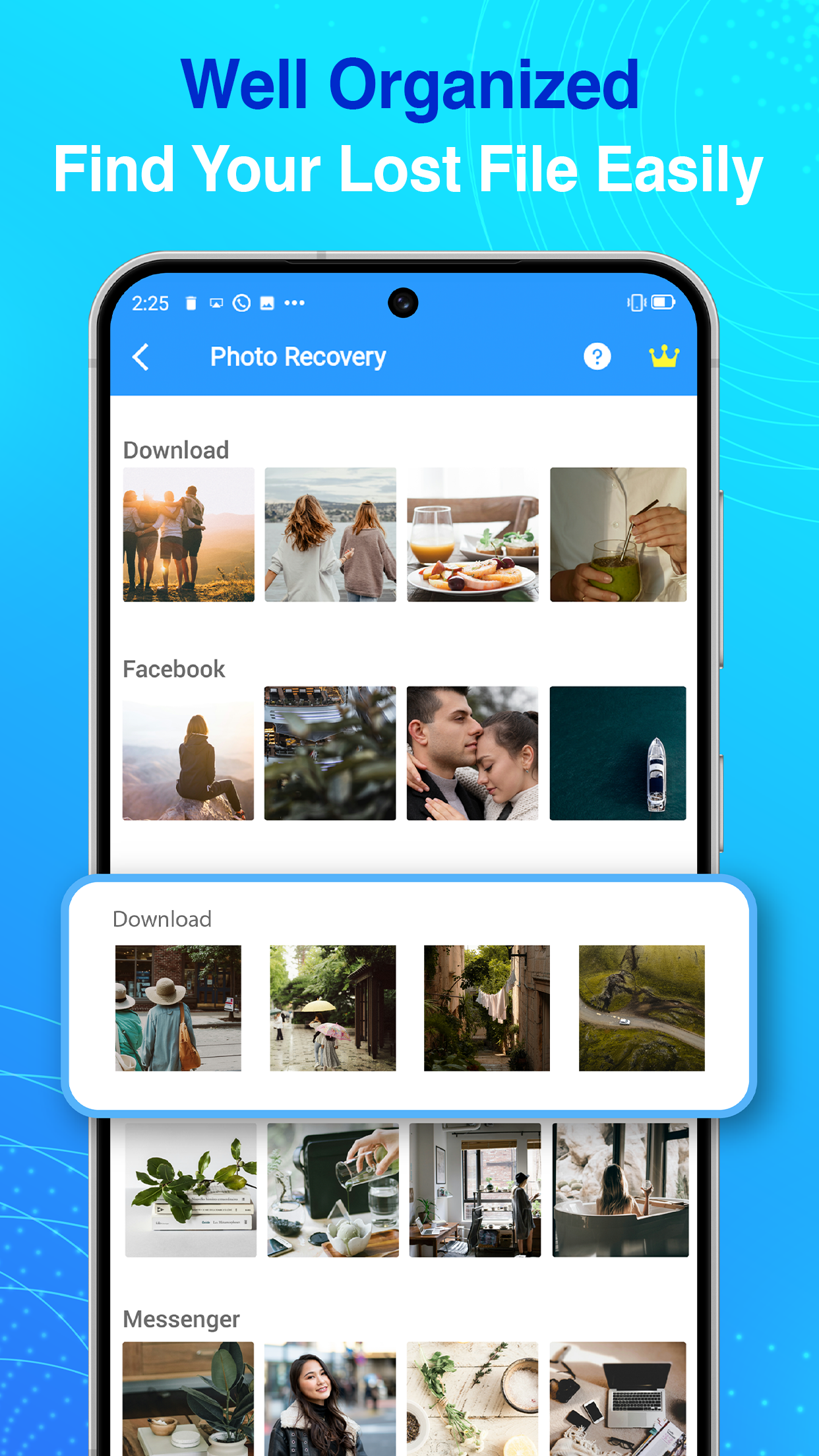 اسکرین شات 4 برنامه Deleted Photo Recovery