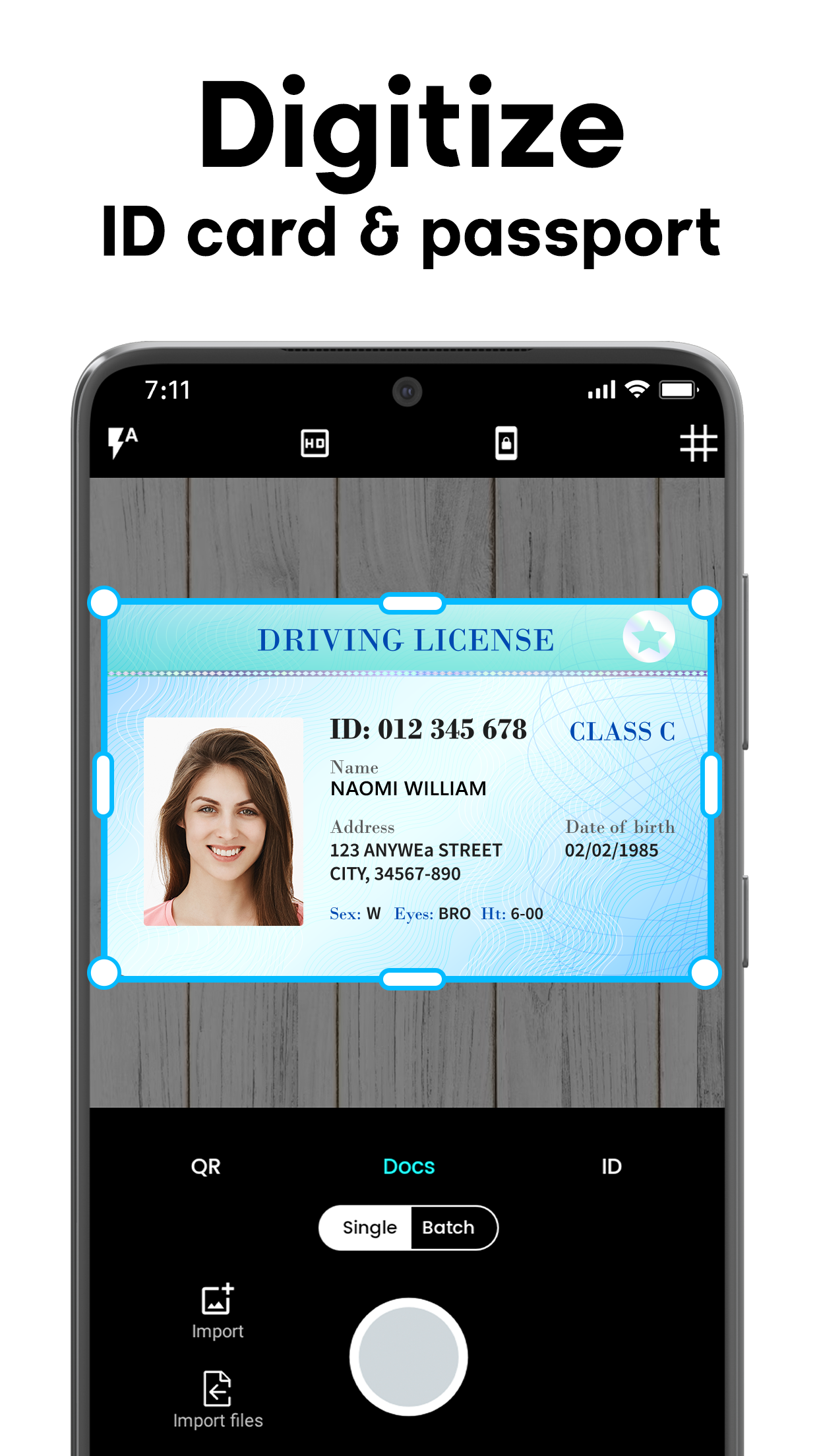 اسکرین شات 4 برنامه PDF Scanner - Document Scanner