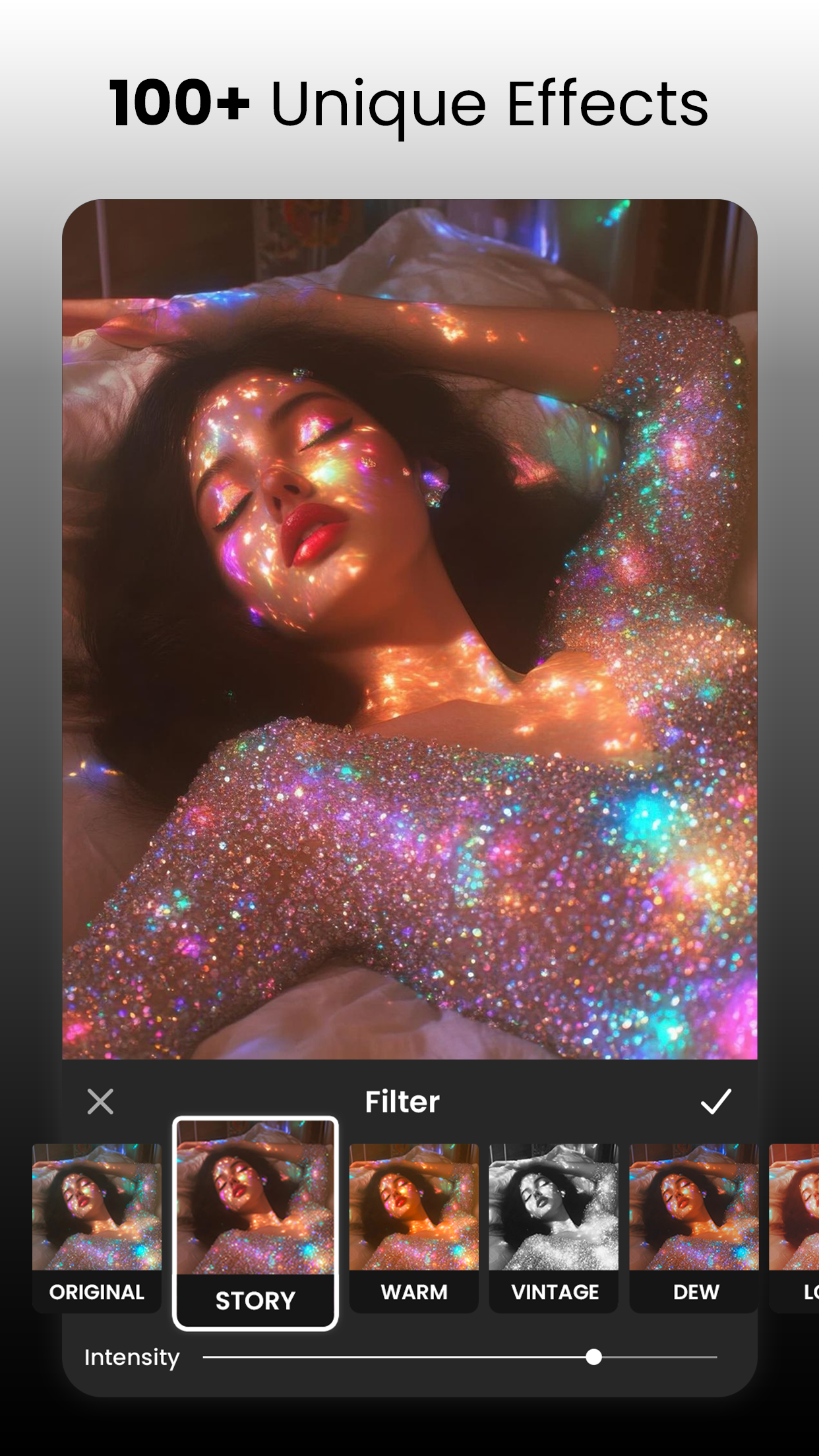 اسکرین شات 3 برنامه Glitter Effect - Bling Effect
