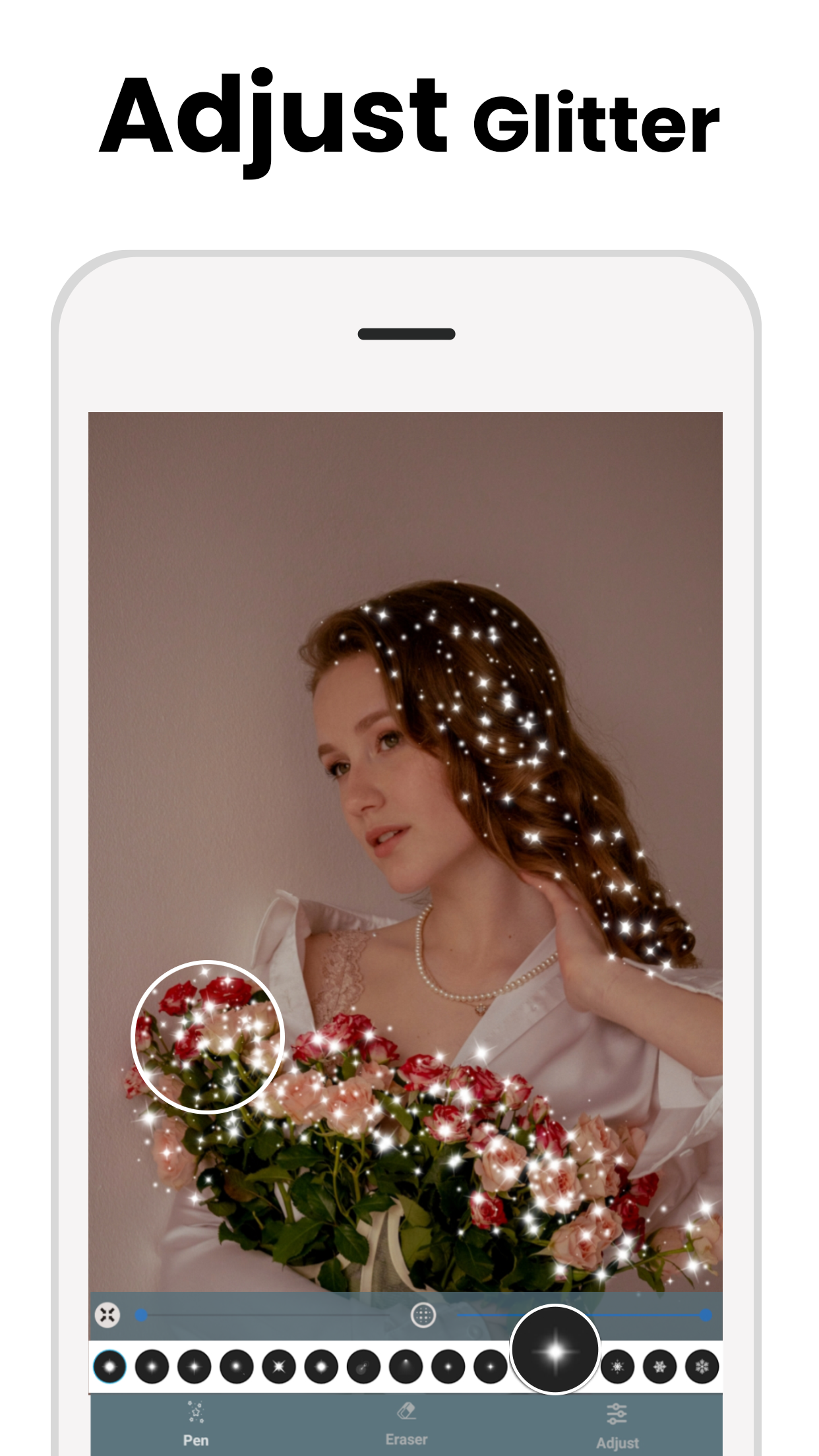 اسکرین شات 6 برنامه Glitter Effect - Bling Effect