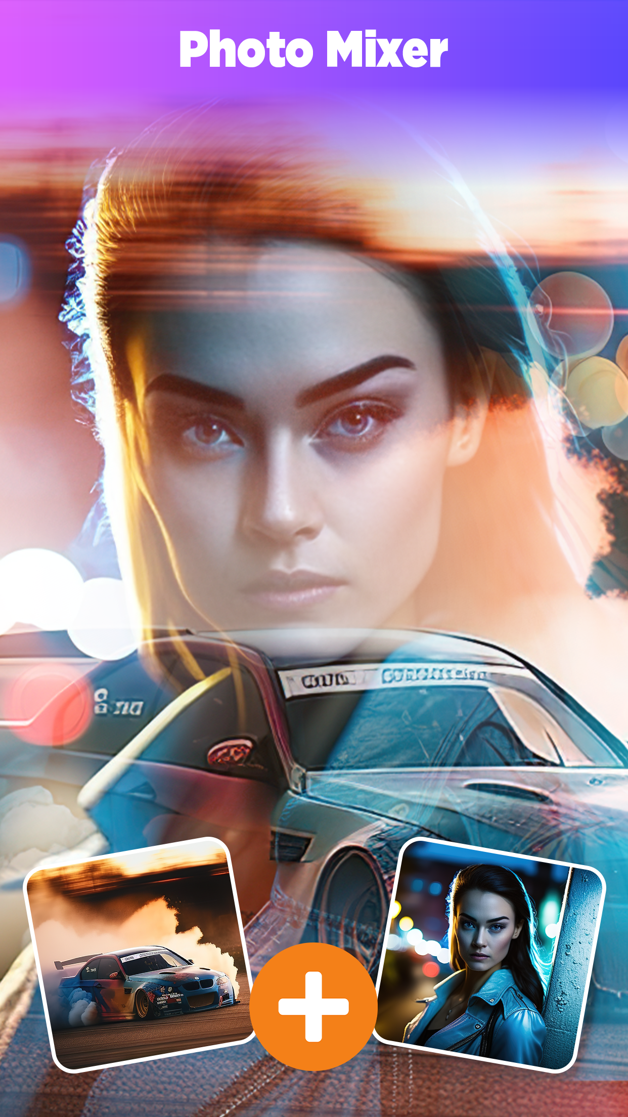 اسکرین شات 6 برنامه Photo Mixer - Photo Blender