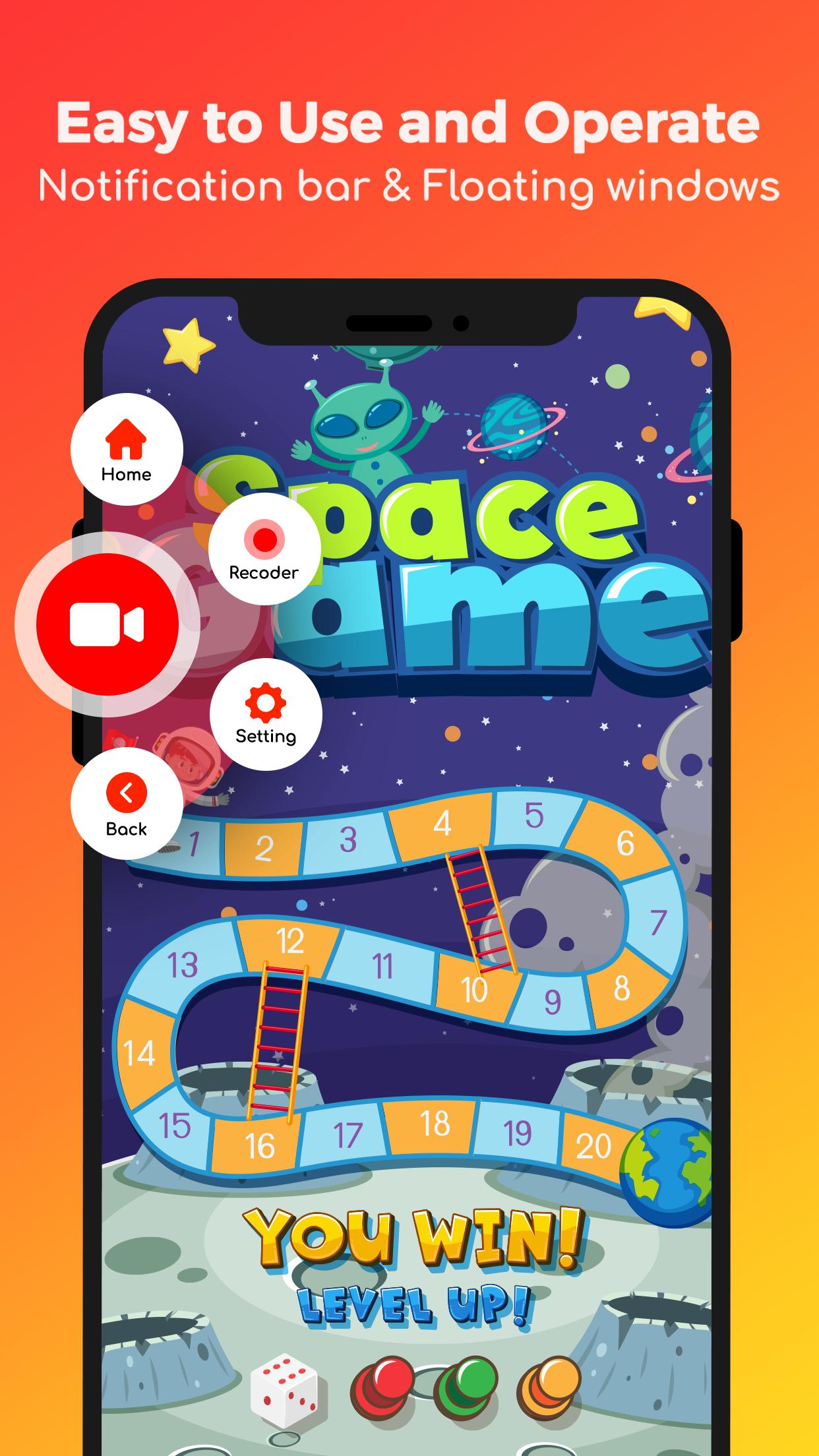 اسکرین شات 5 برنامه Screen Recorder with Audio