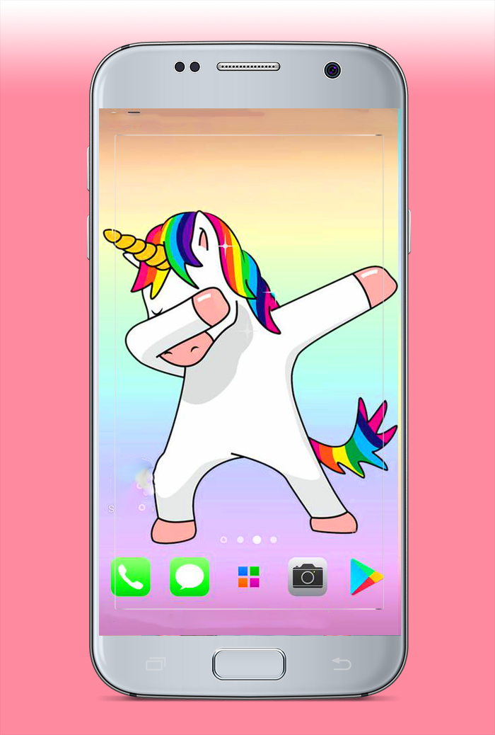 اسکرین شات 5 برنامه kawaii Unicorn WallpaperS