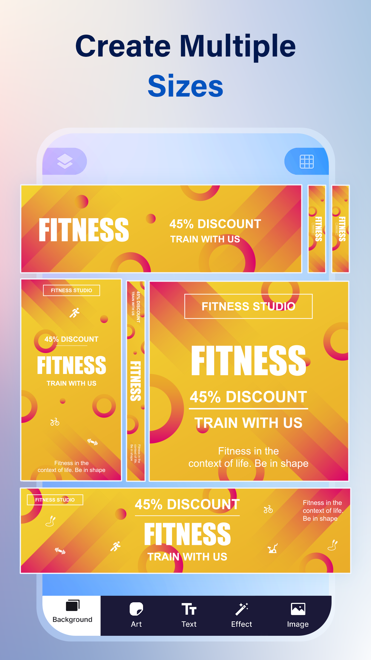 اسکرین شات 6 برنامه Banner Maker - Design Banner