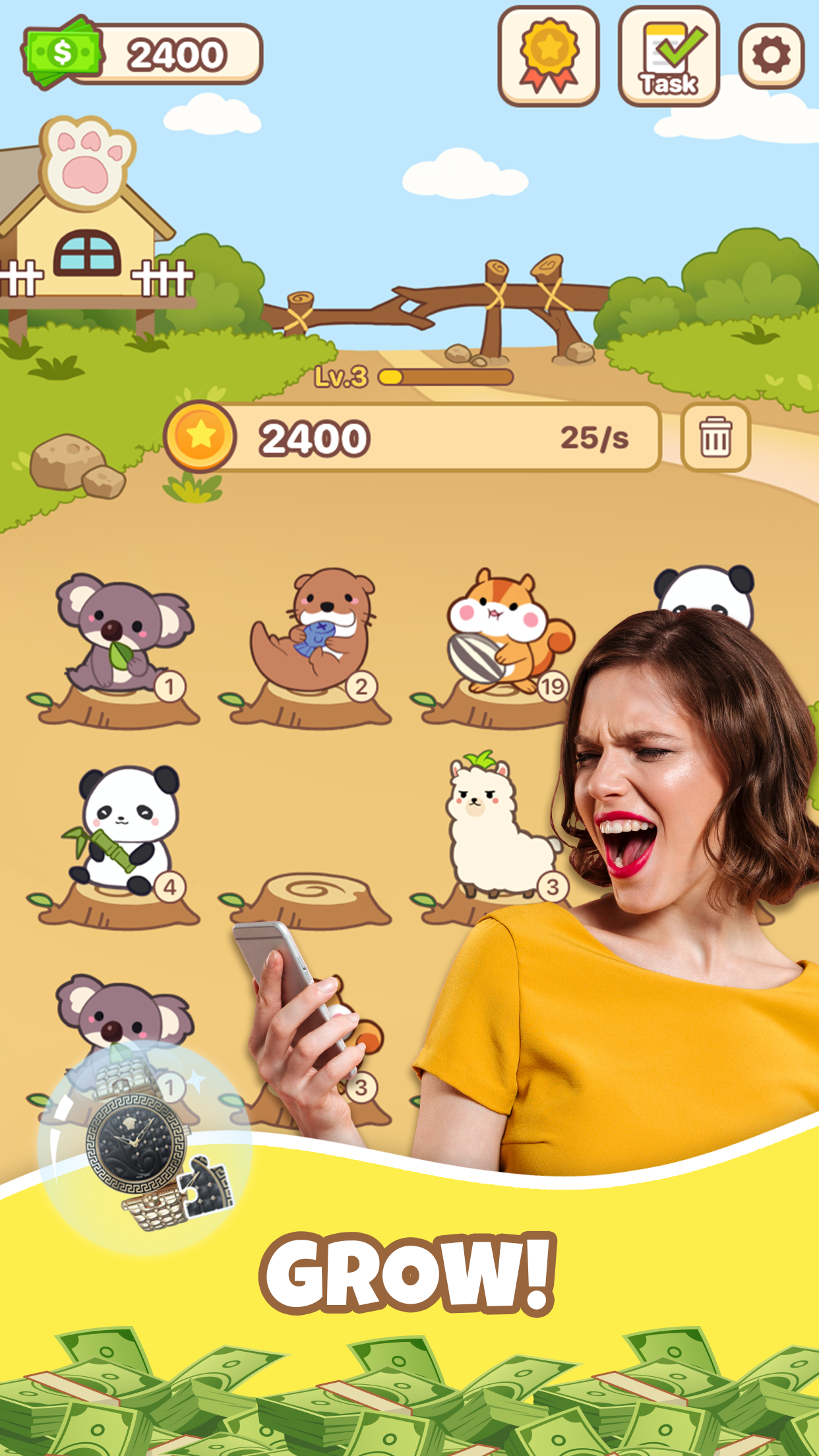 اسکرین شات 3 بازی Cutie Garden