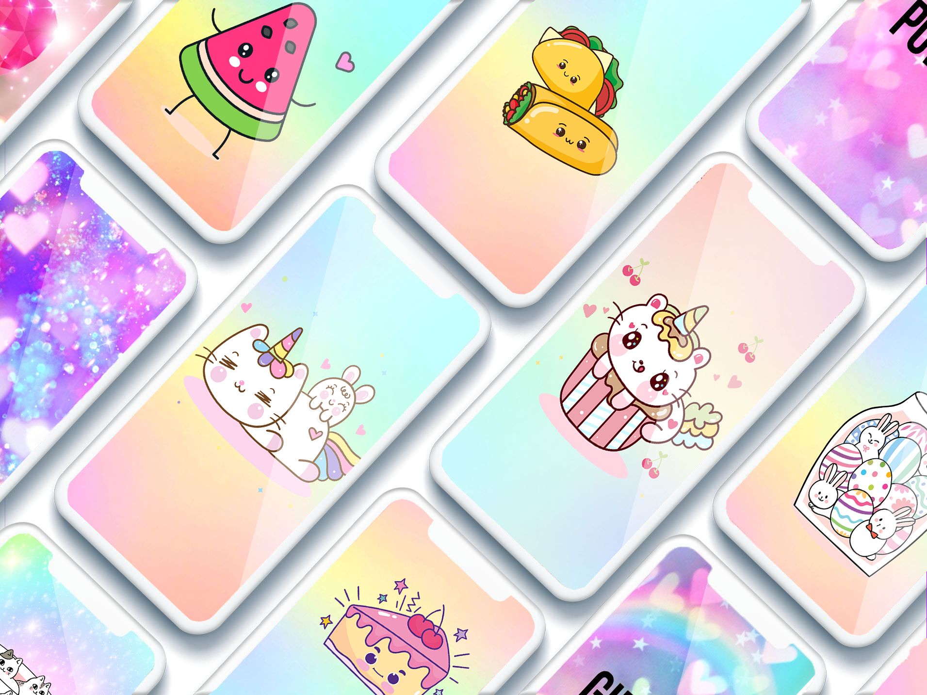 اسکرین شات برنامه Bonito Cute backgrounds 7