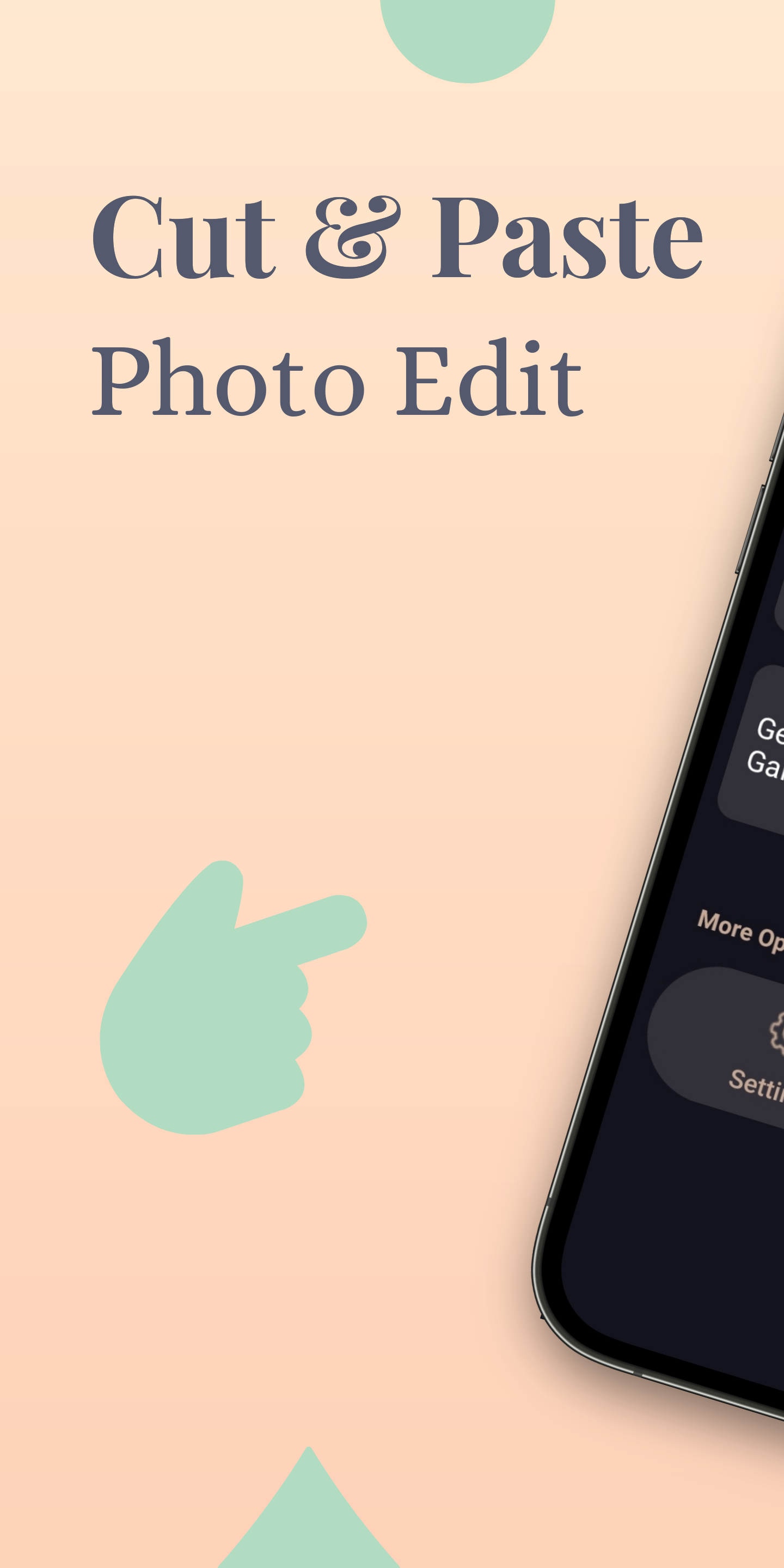 اسکرین شات 1 برنامه Cut Paste Photo