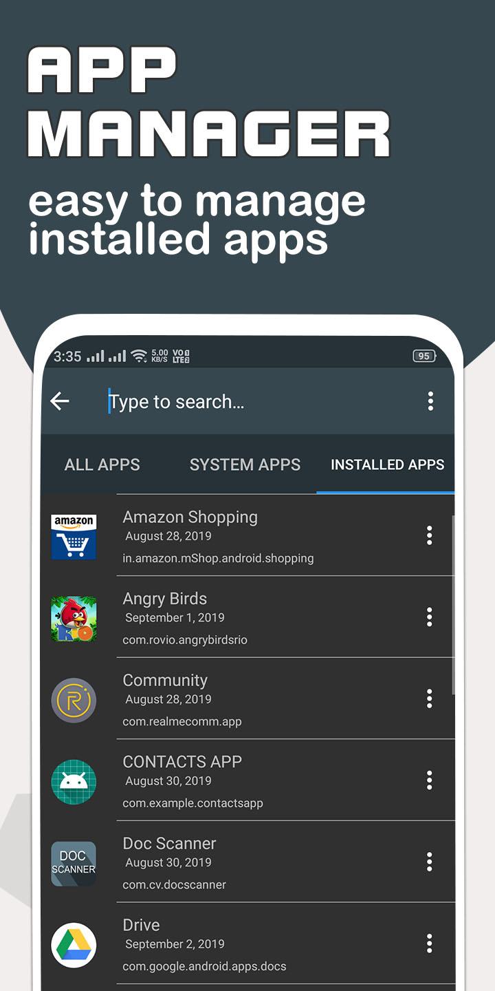 اسکرین شات 4 برنامه File Manager by Lufick