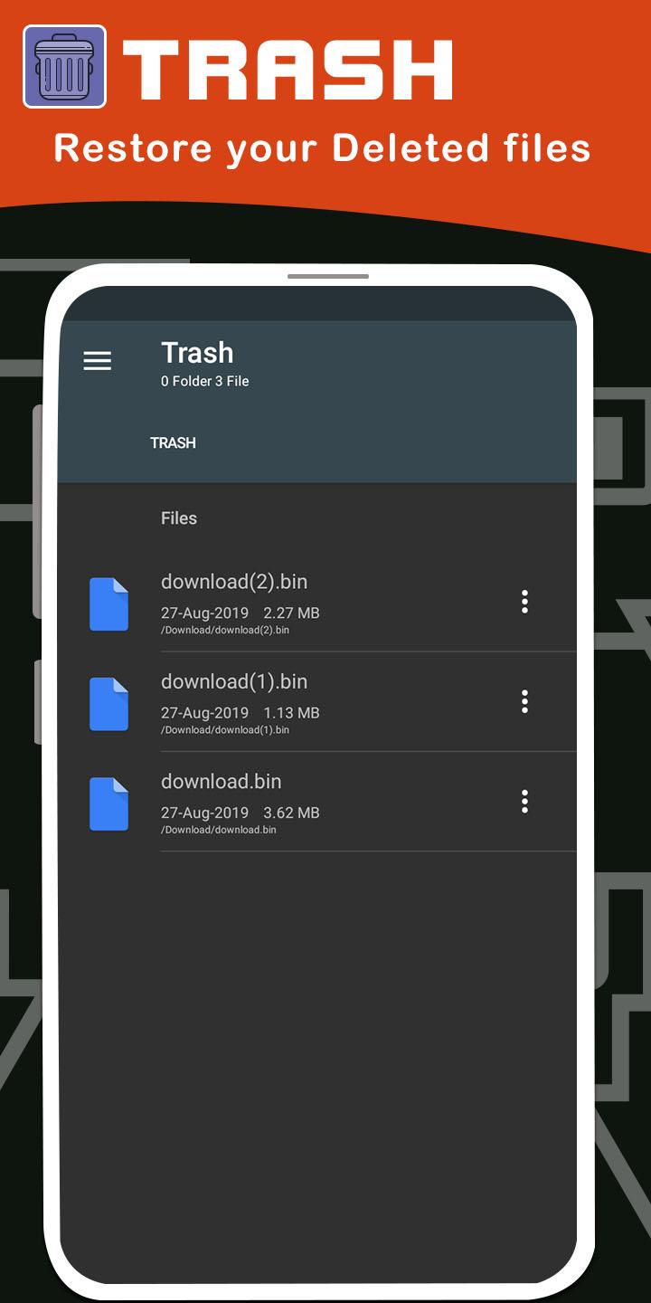 اسکرین شات 2 برنامه File Manager by Lufick