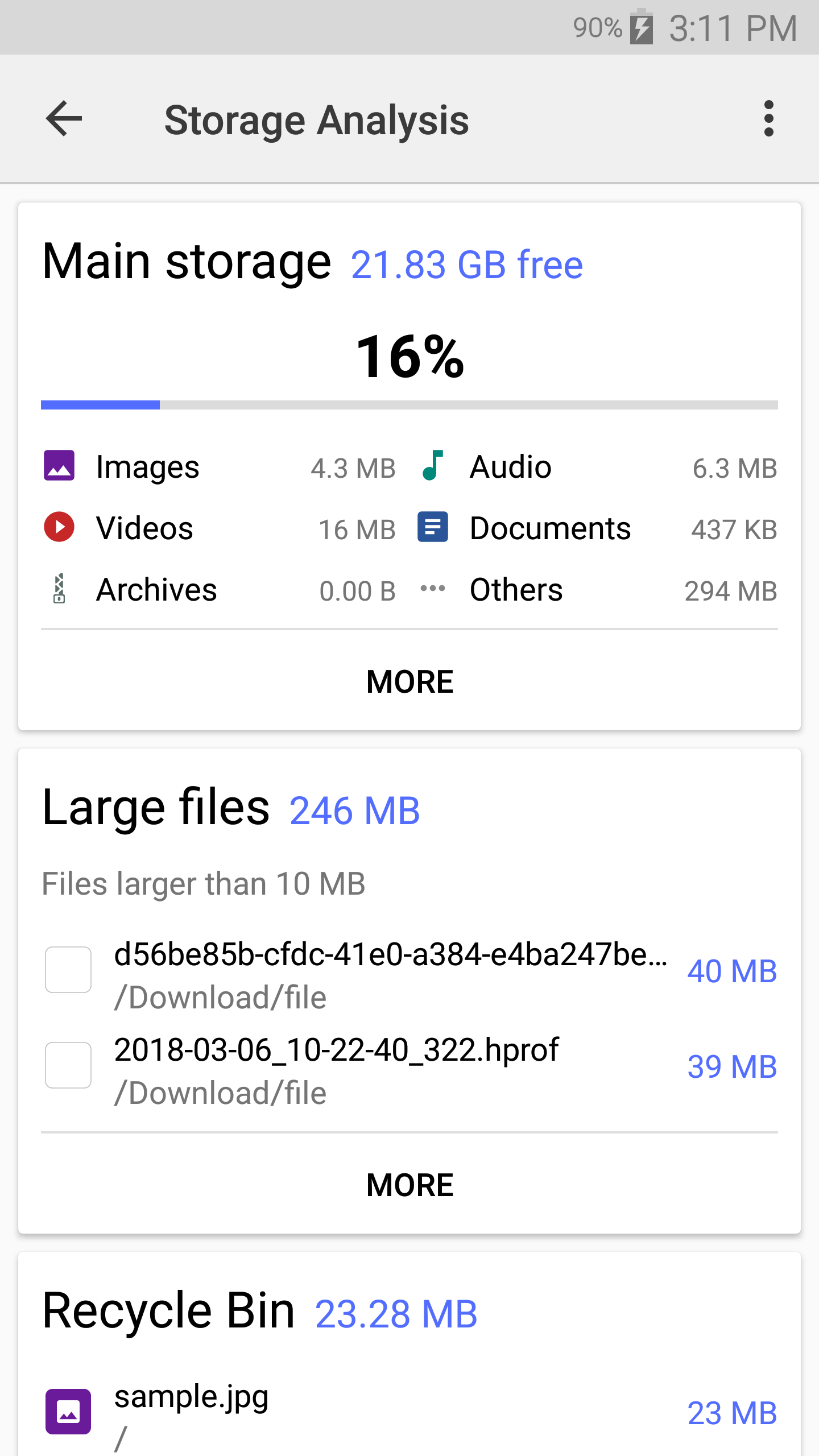اسکرین شات 7 برنامه Cx File Explorer
