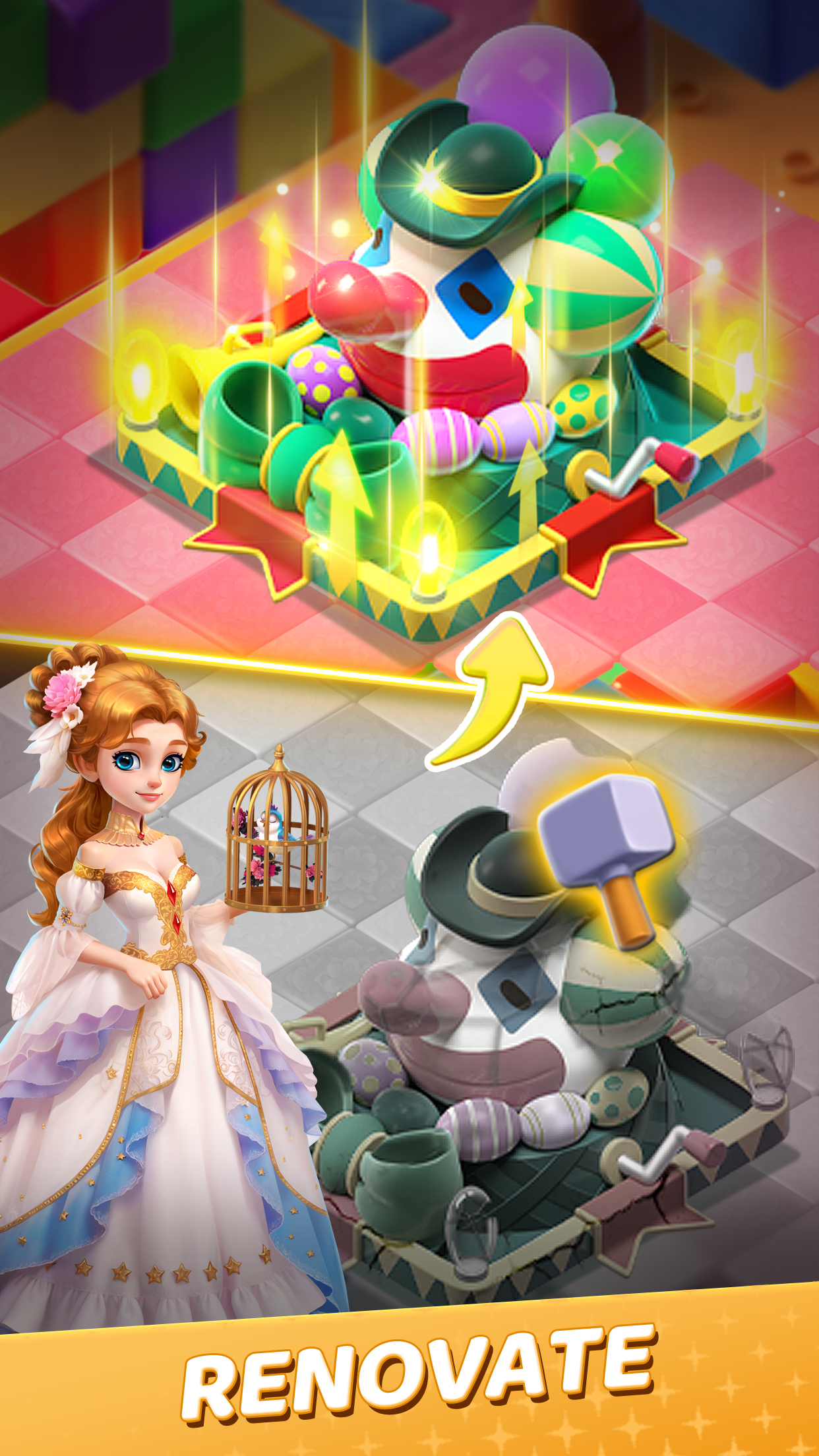 اسکرین شات 4 بازی Merge Fairy Tales - Merge Game