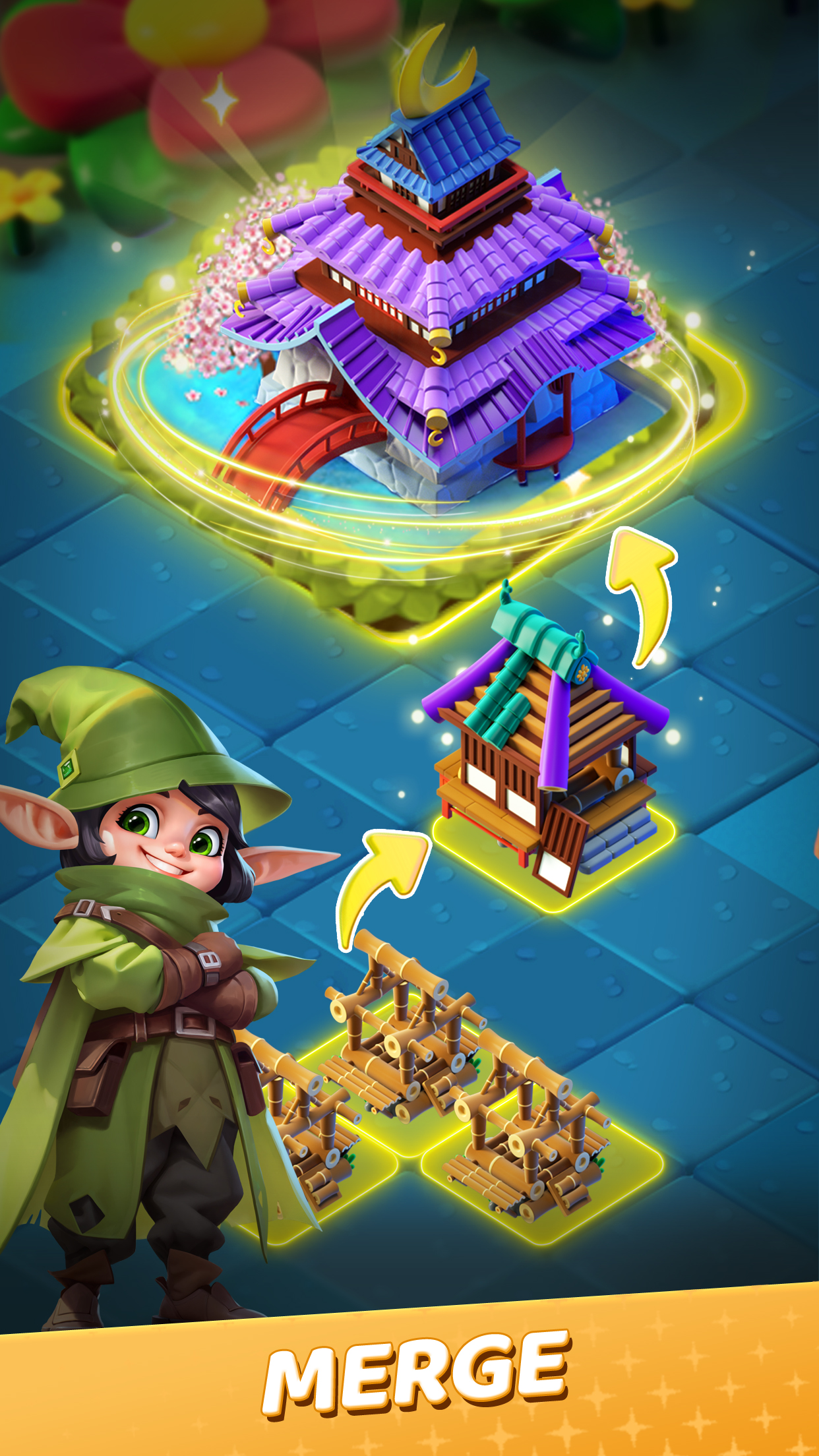 اسکرین شات 3 بازی Merge Fairy Tales - Merge Game