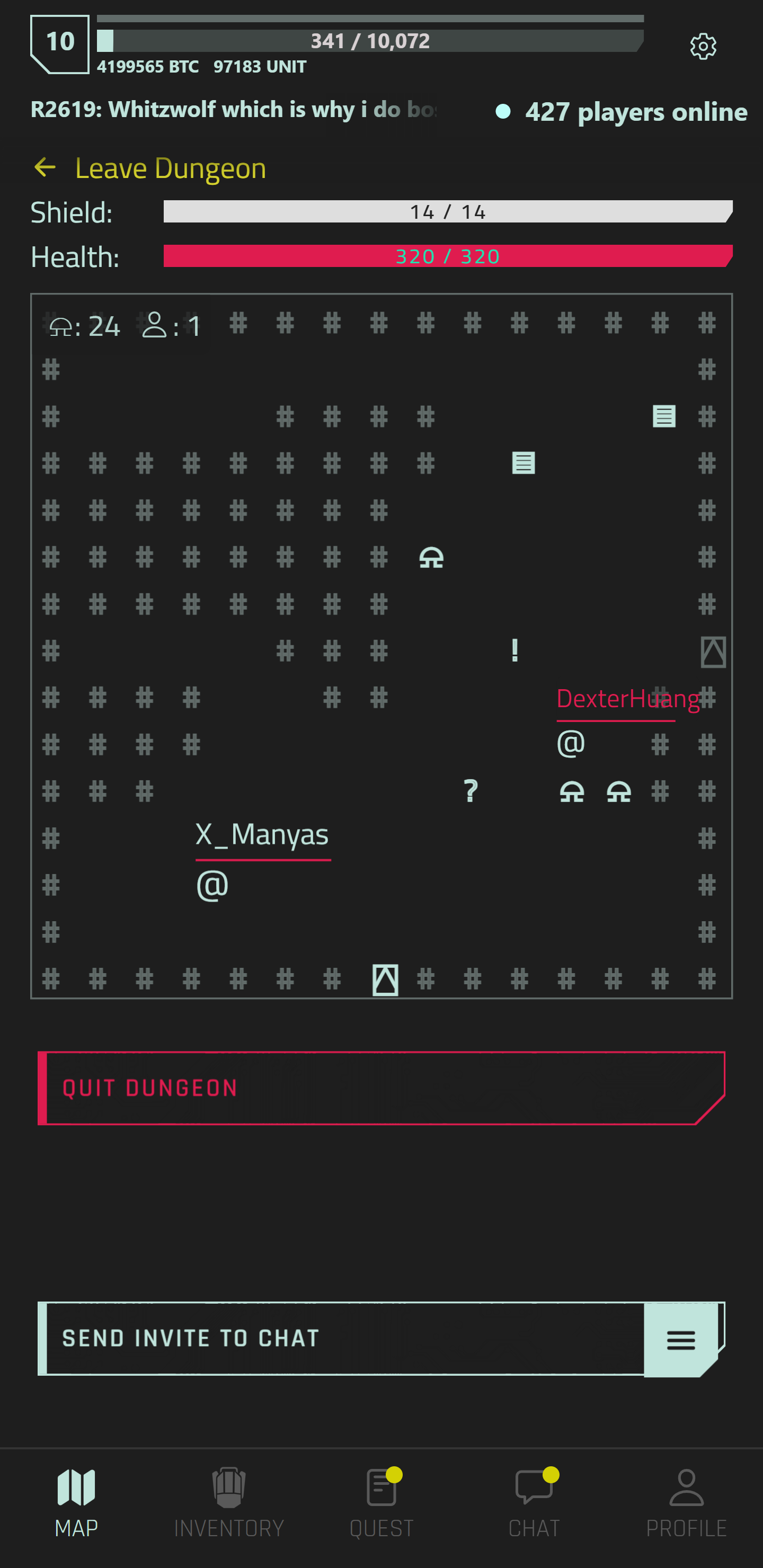 اسکرین شات 2 بازی CyberCode Online: Text RPG