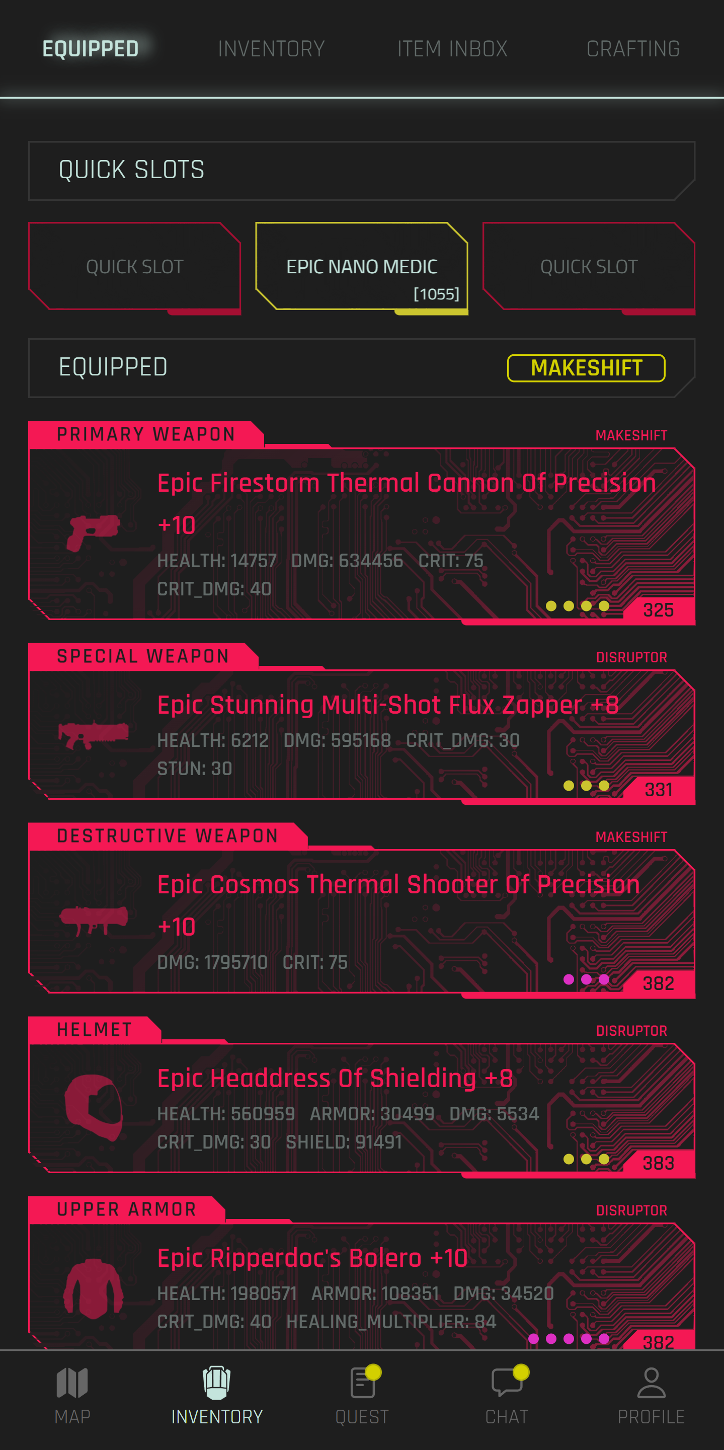 اسکرین شات 6 بازی CyberCode Online: Text RPG